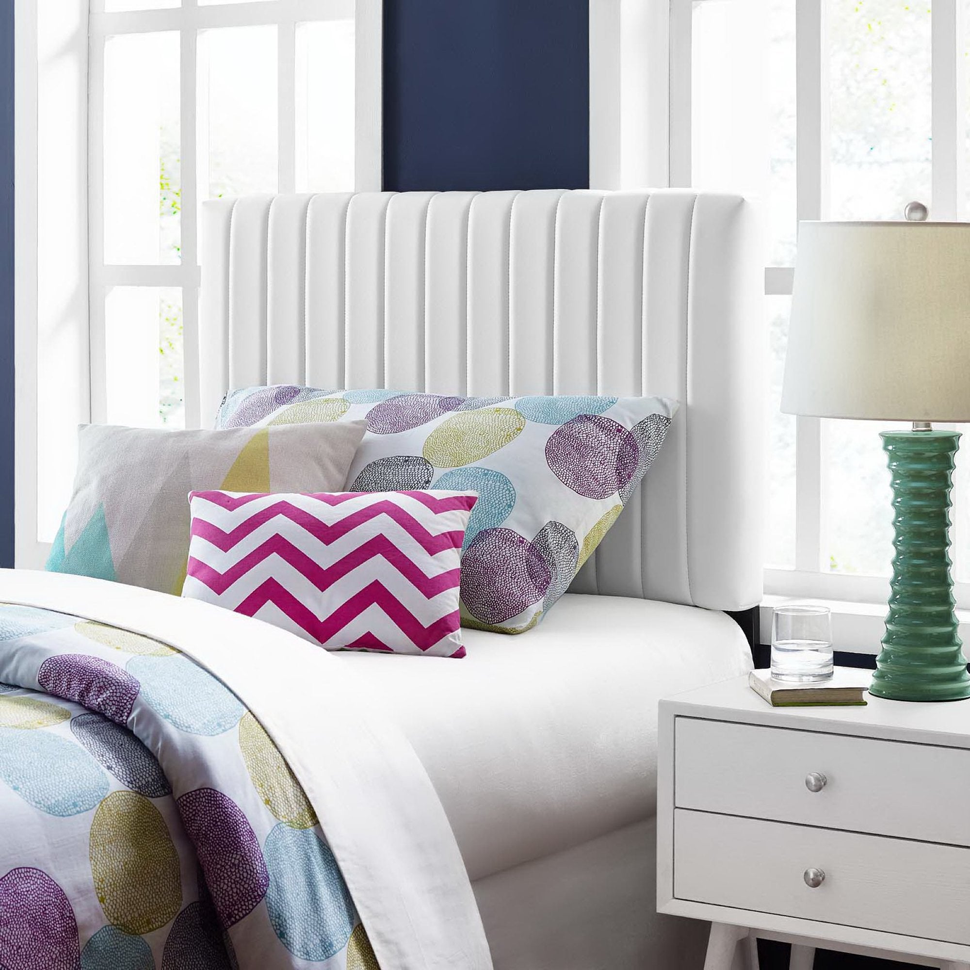 Modway Keira Faux Leather Twin Headboard