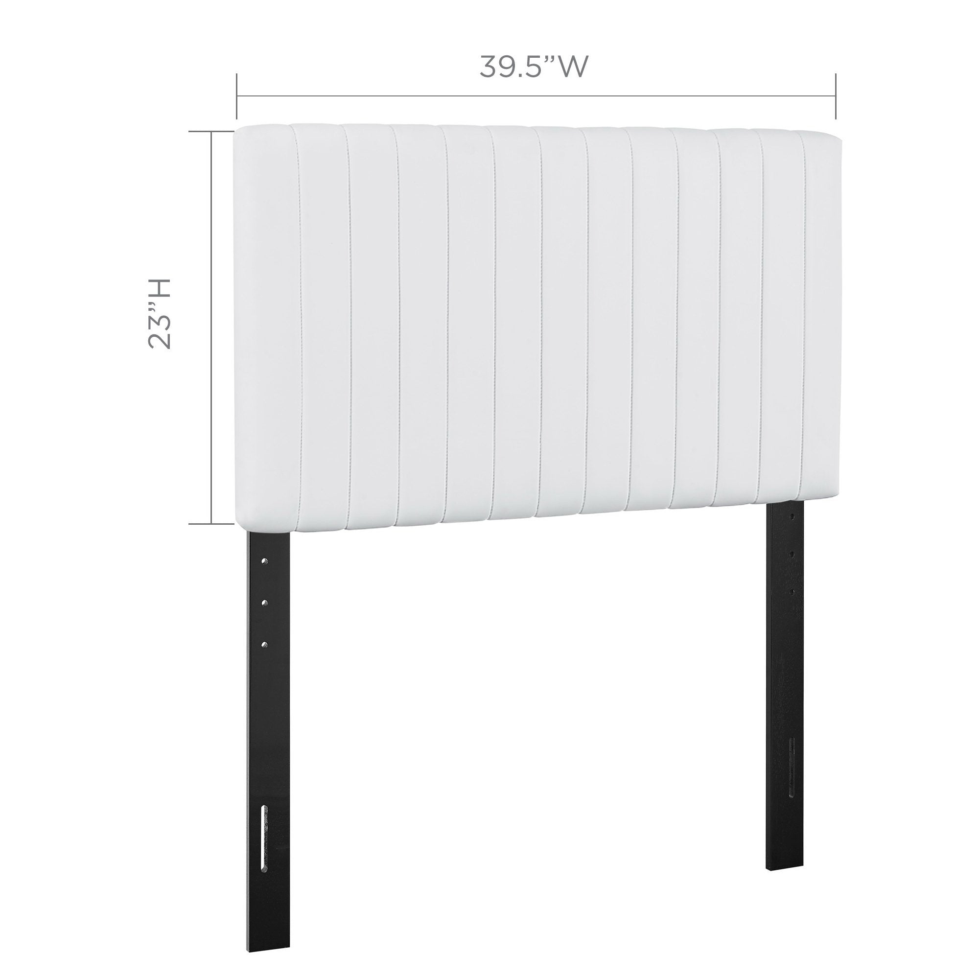 Modway Keira Faux Leather Twin Headboard