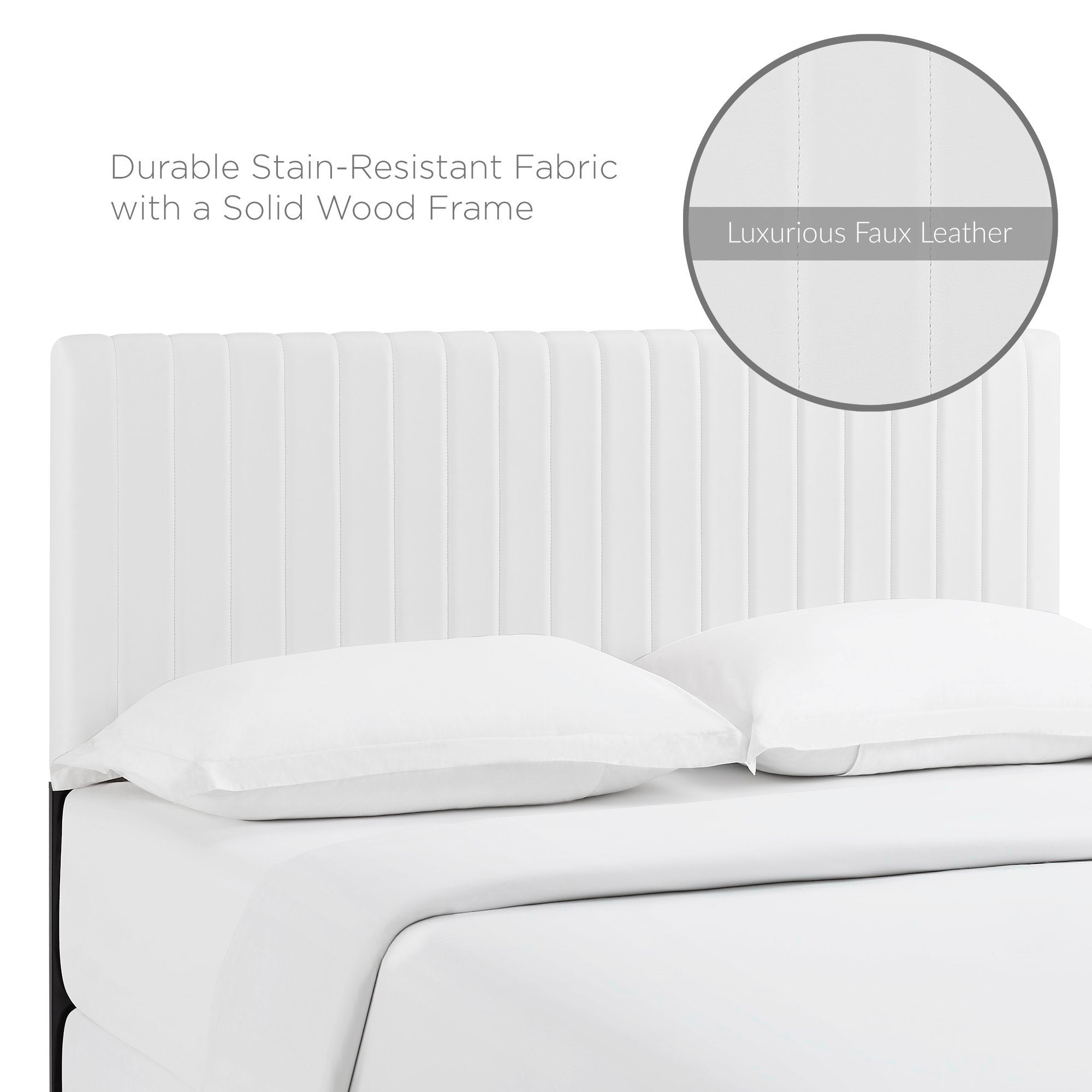 Modway Keira Faux Leather King/California King Headboard