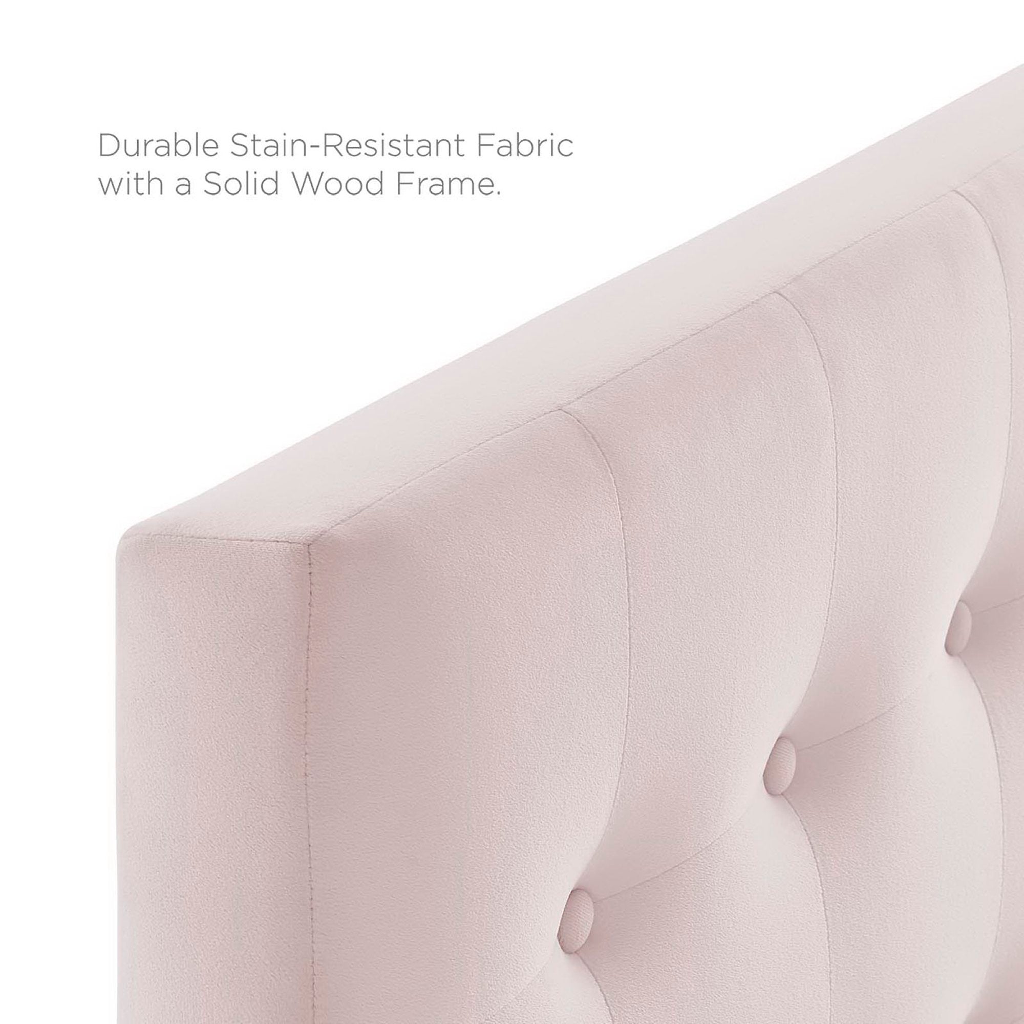 Modway Emily Biscuit Tufted Performance Velvet Twin Headboard