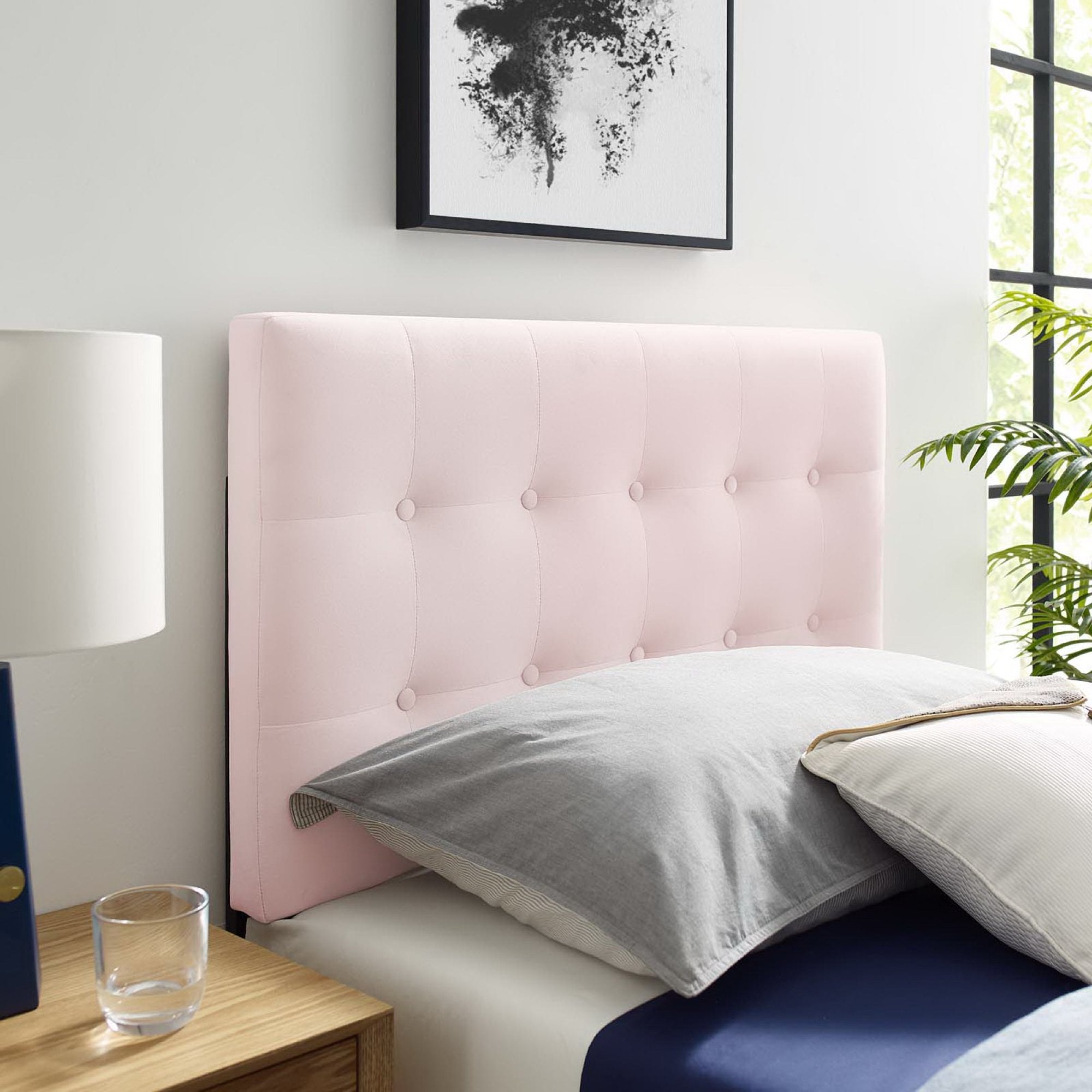 Modway Emily Biscuit Tufted Performance Velvet Twin Headboard