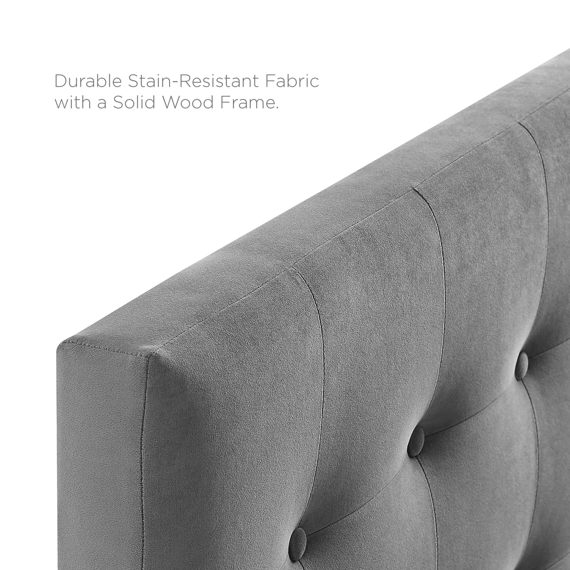 Modway Emily Biscuit Tufted Performance Velvet Full Headboard
