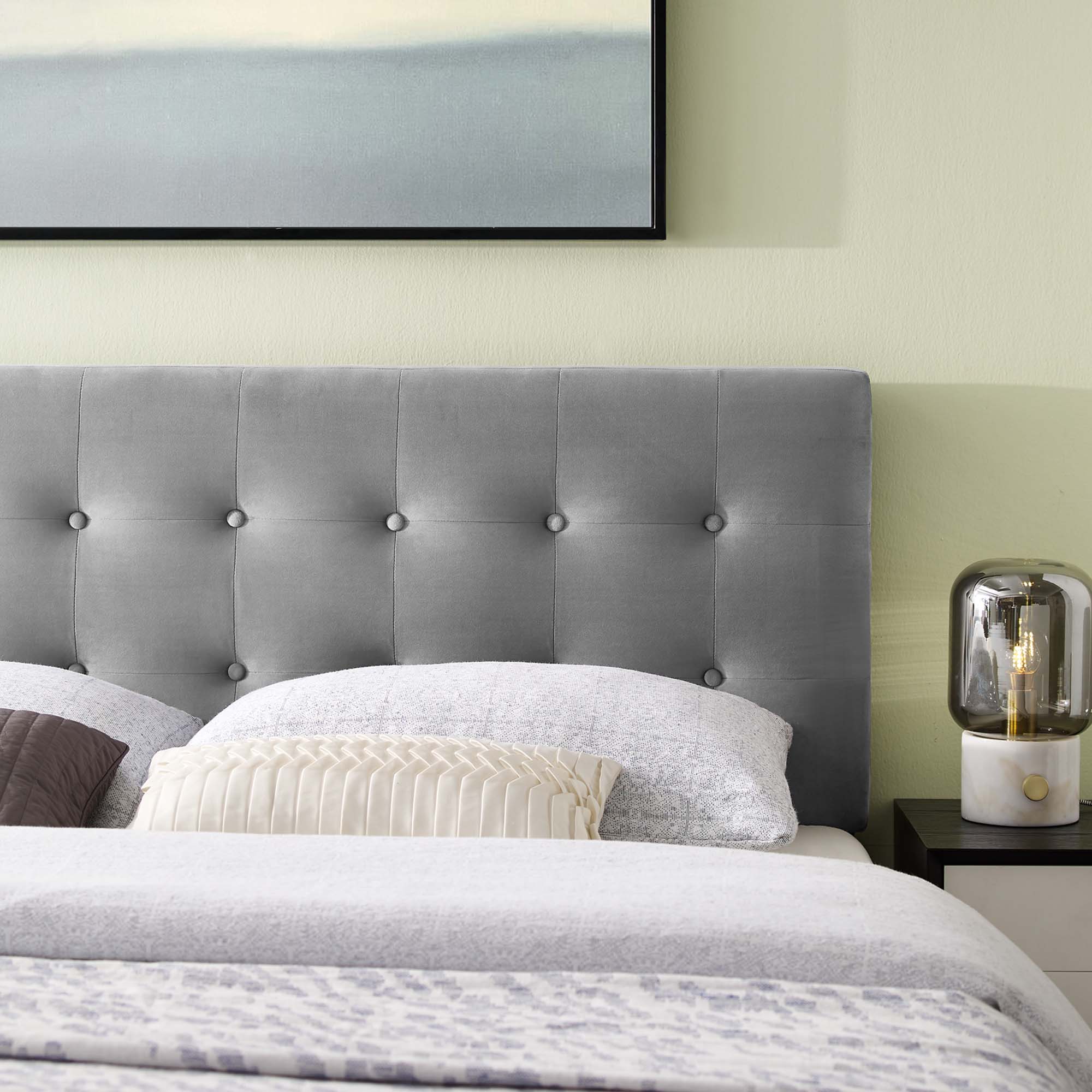 Modway Emily Biscuit Tufted Performance Velvet Full Headboard