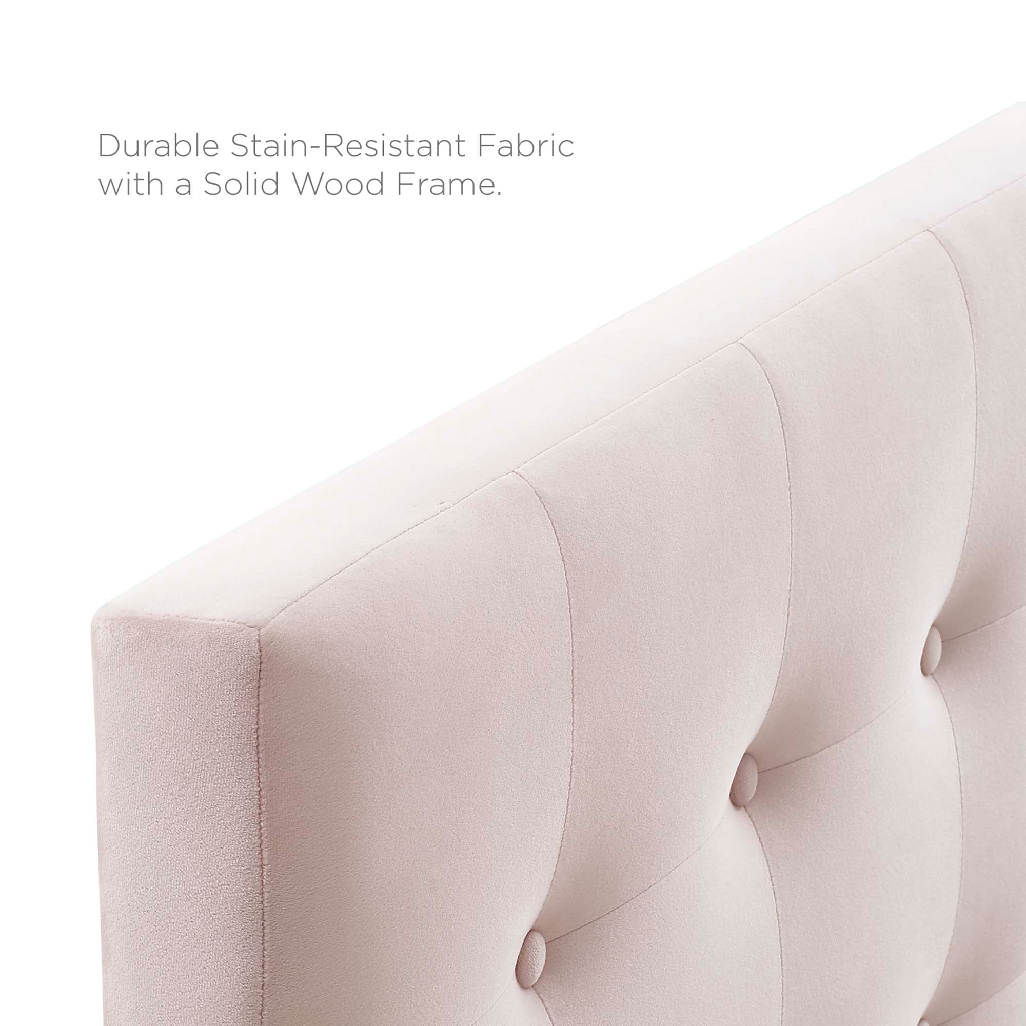 Modway Emily Biscuit Tufted Performance Velvet Queen Headboard