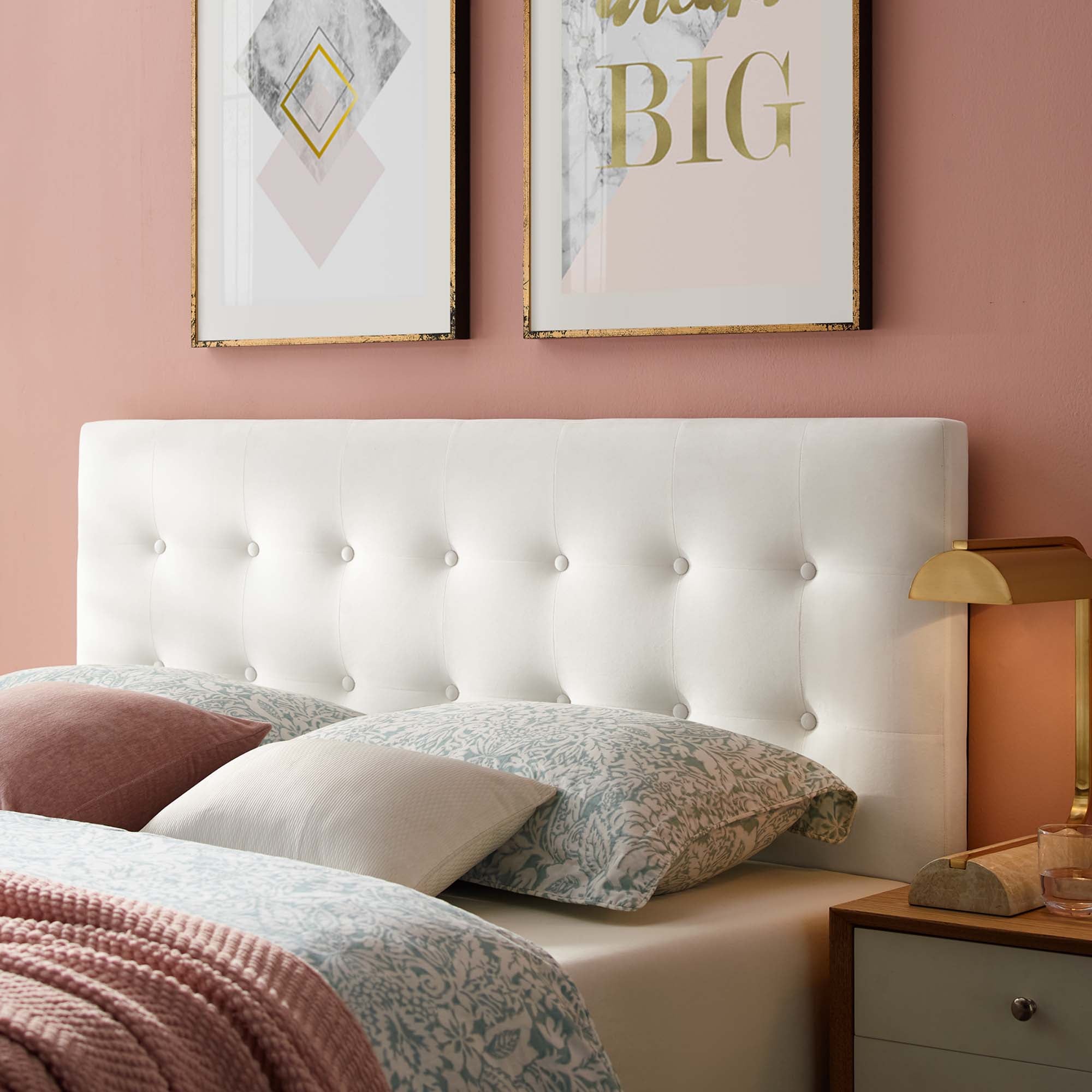 Modway Emily Biscuit Tufted Performance Velvet Queen Headboard
