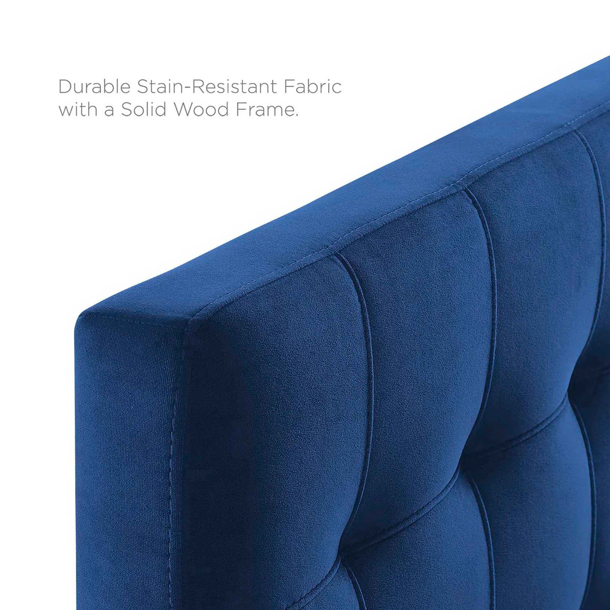 Modway Lily Biscuit Tufted Performance Velvet Twin Headboard