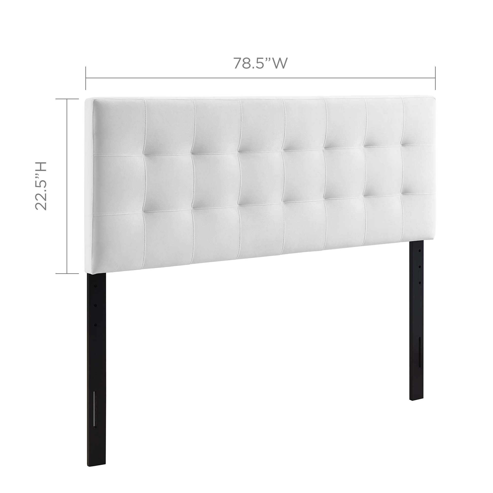 Modway Lily Biscuit Tufted Performance Velvet King Headboard