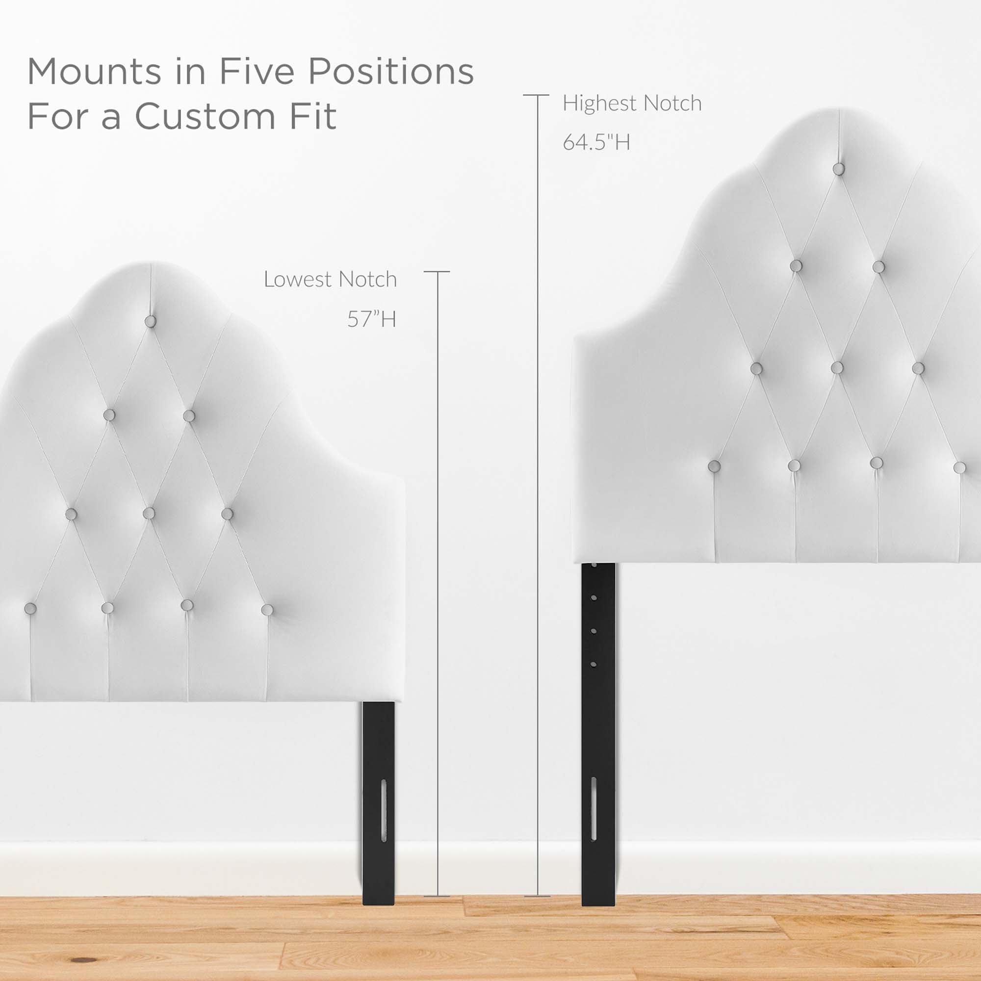 Modway Sovereign Diamond Tufted Performance Velvet Twin Headboard