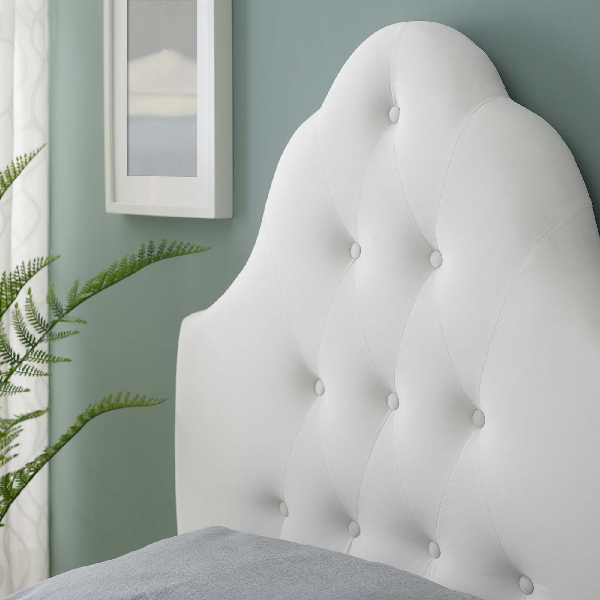 Modway Sovereign Diamond Tufted Performance Velvet Twin Headboard