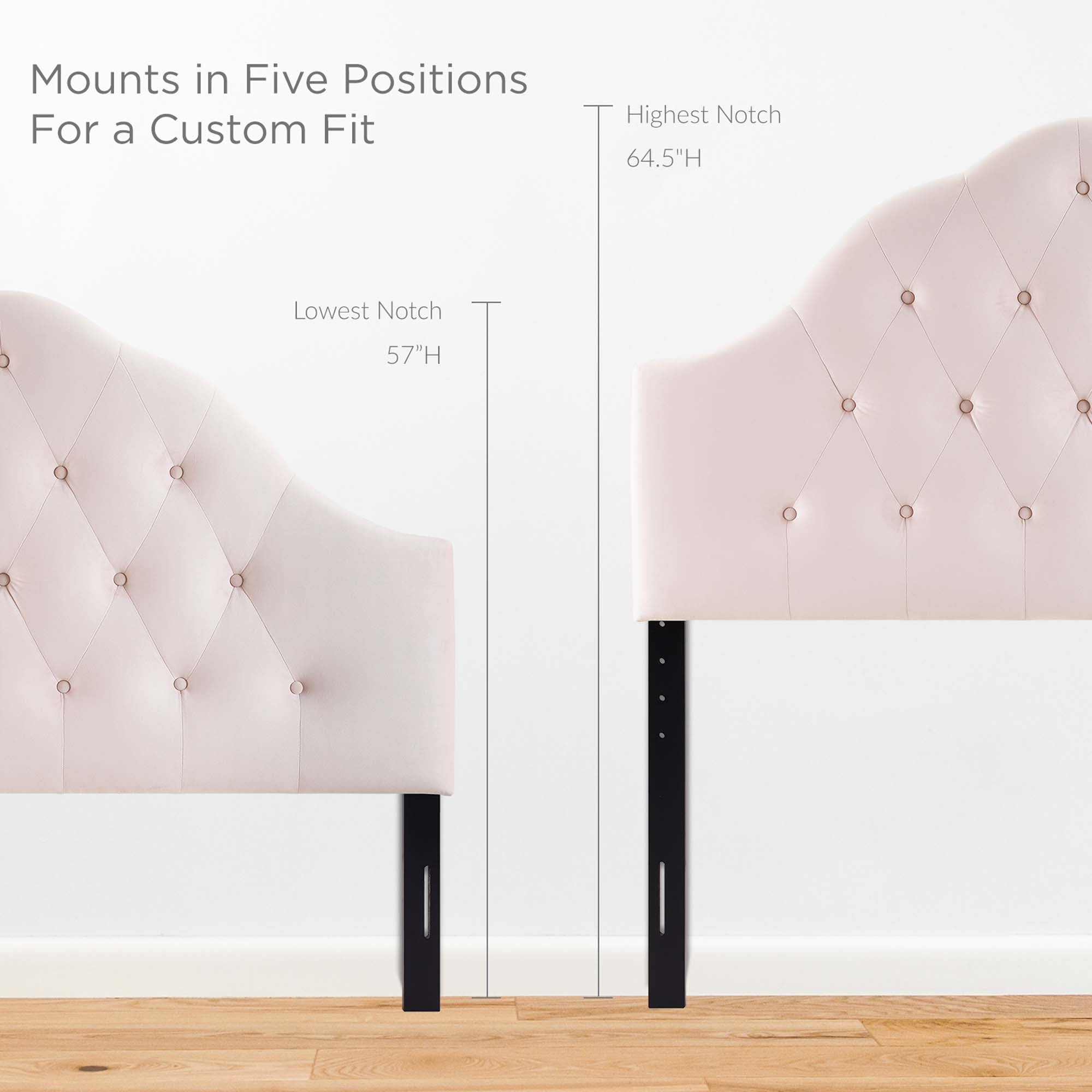 Modway Sovereign Diamond Tufted Performance Velvet Full Headboard