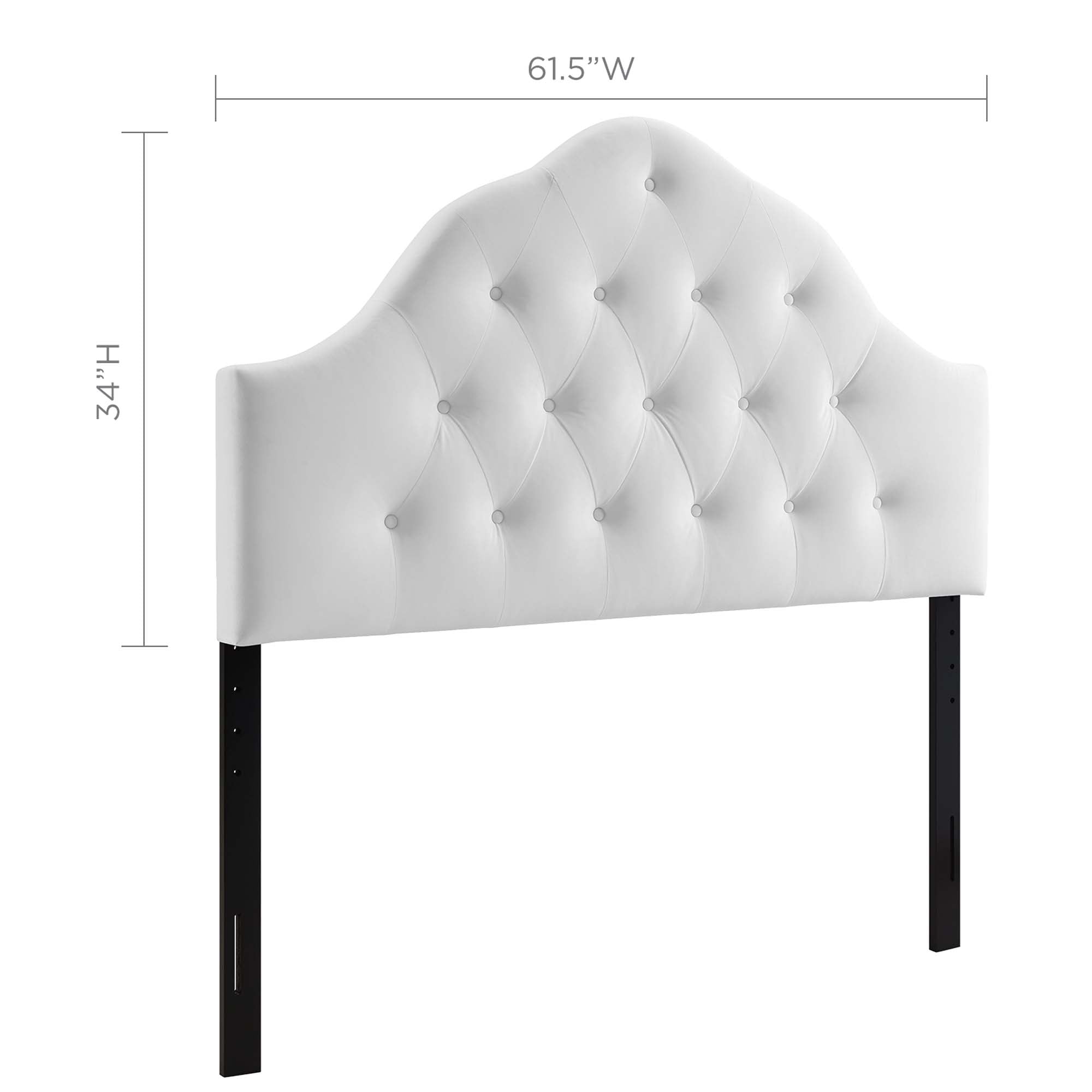 Modway Sovereign Diamond Tufted Performance Velvet Queen Headboard