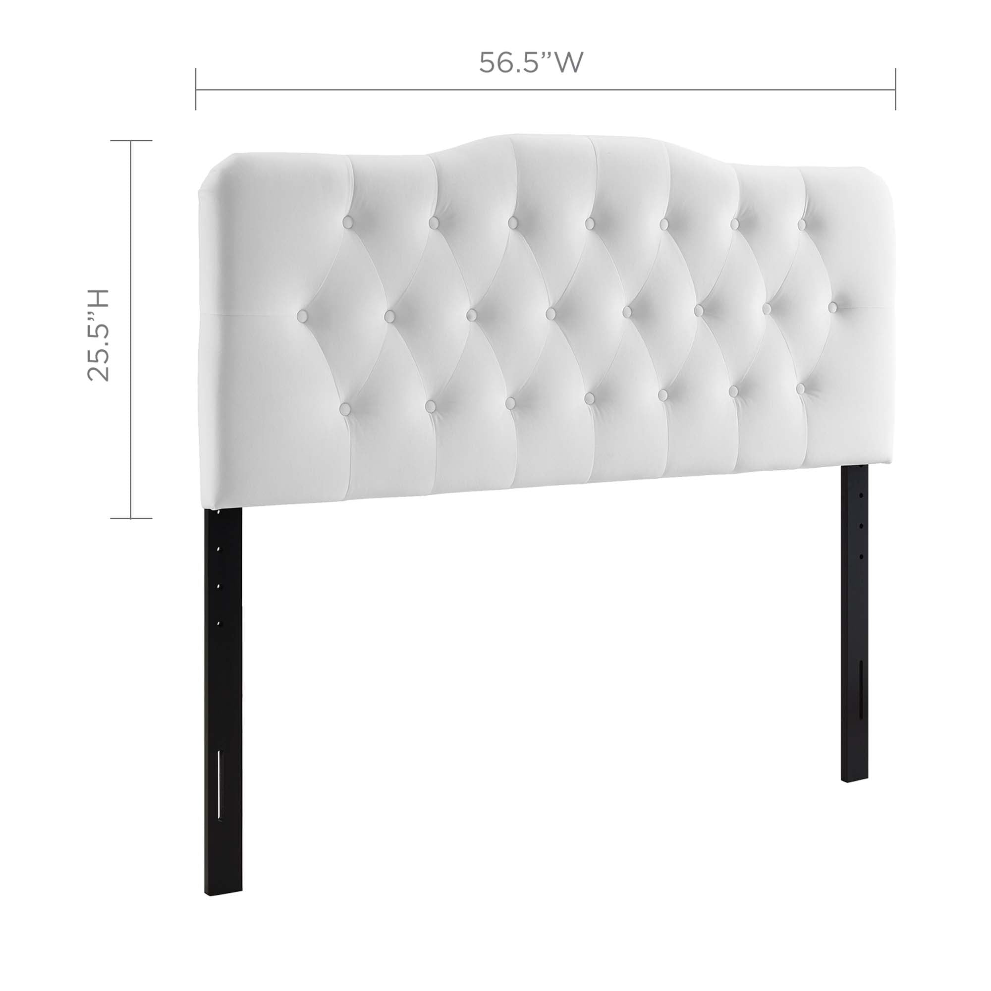 Modway Annabel Diamond Tufted Performance Velvet Full Headboard