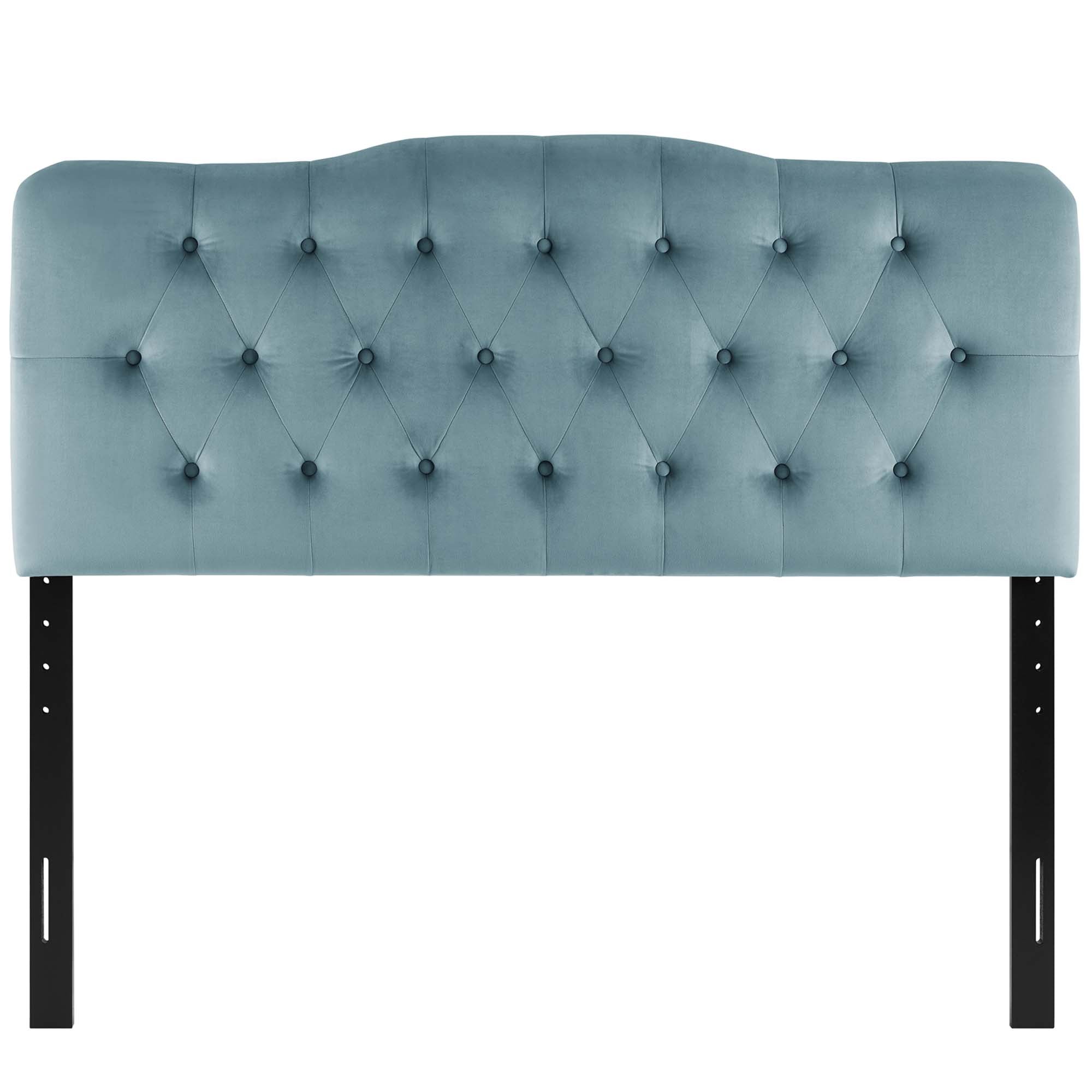 Modway Annabel Diamond Tufted Performance Velvet Queen Headboard