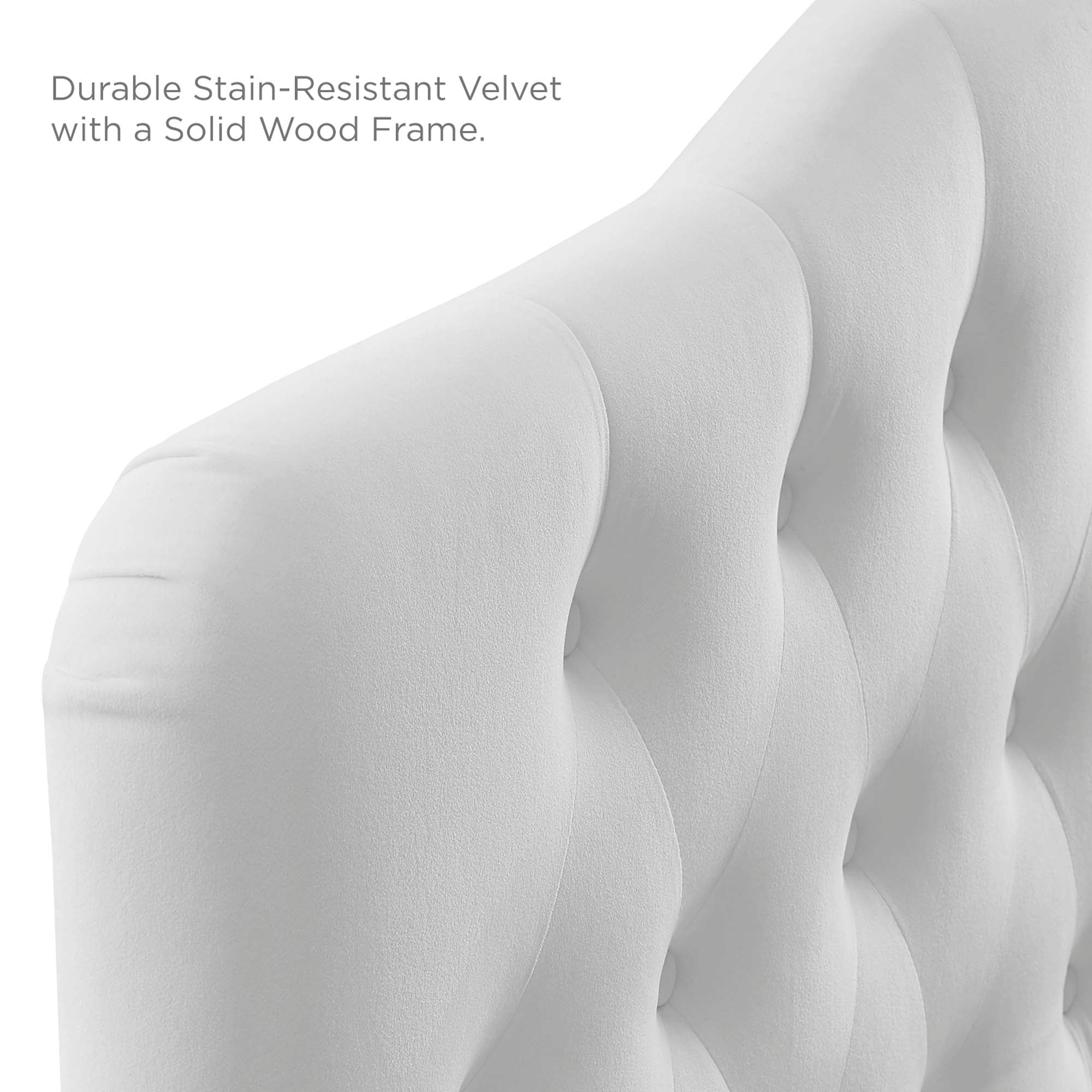 Modway Annabel Diamond Tufted Performance Velvet Queen Headboard