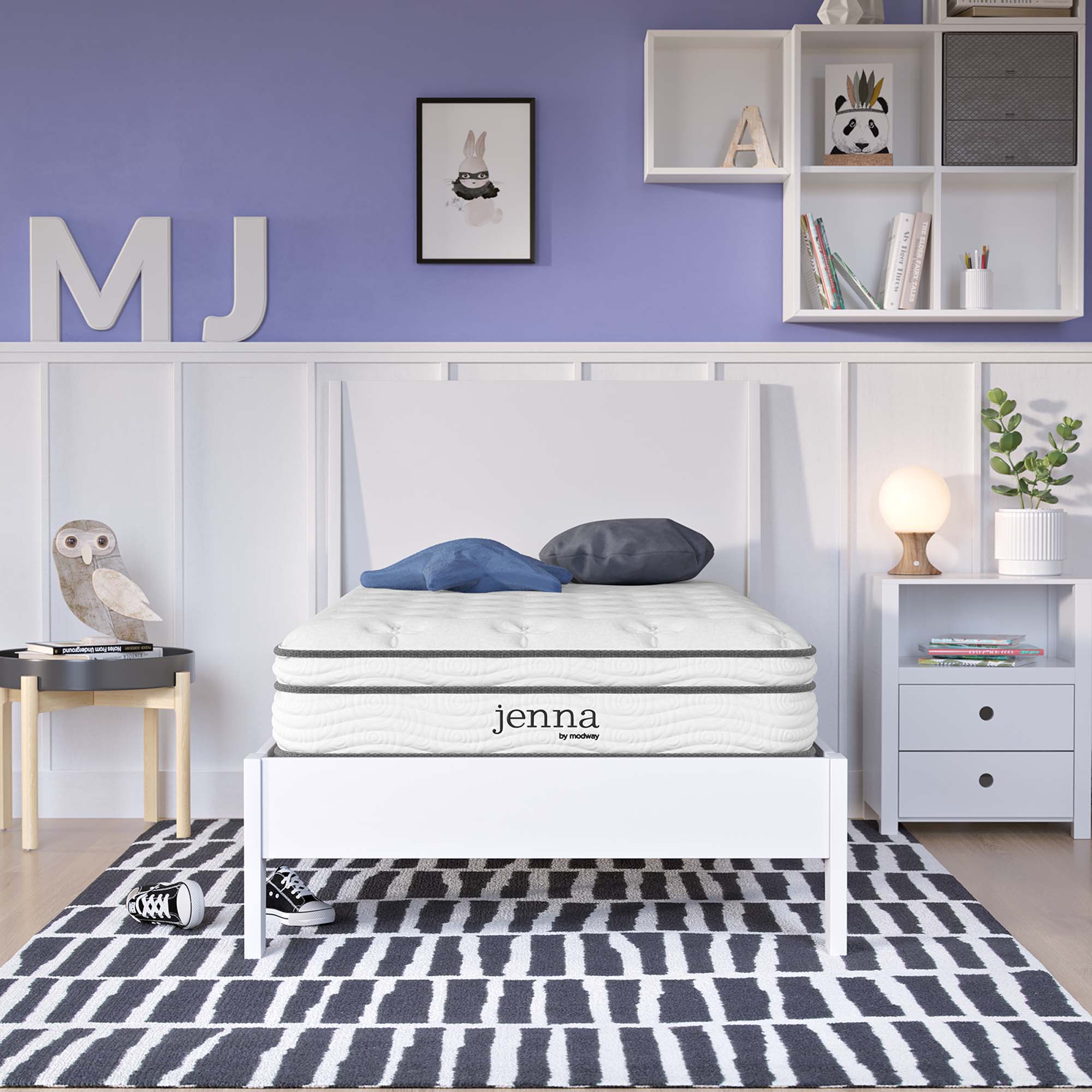 Modway Jenna 8" Innerspring and Foam Twin Mattress