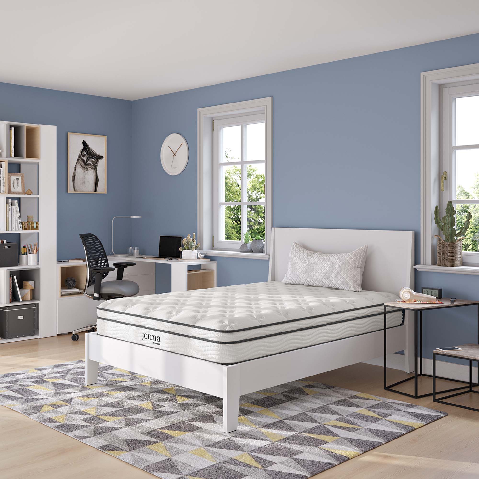 Modway Jenna 8" Innerspring and Foam Full Mattress