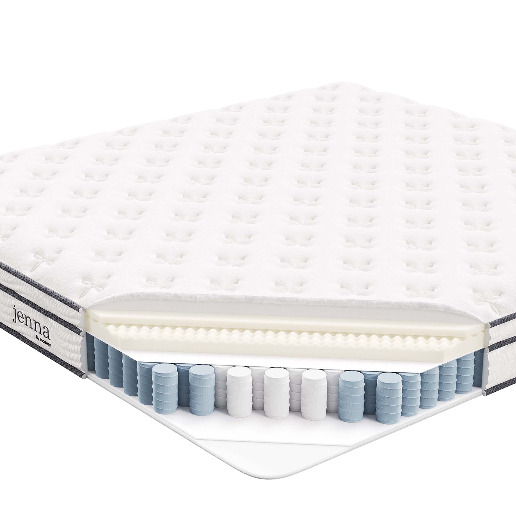 Modway Jenna 8" Innerspring and Foam King Mattress