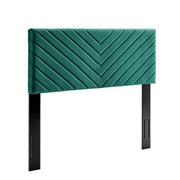 Modway Alyson Angular Channel Tufted Performance Velvet Twin Headboard