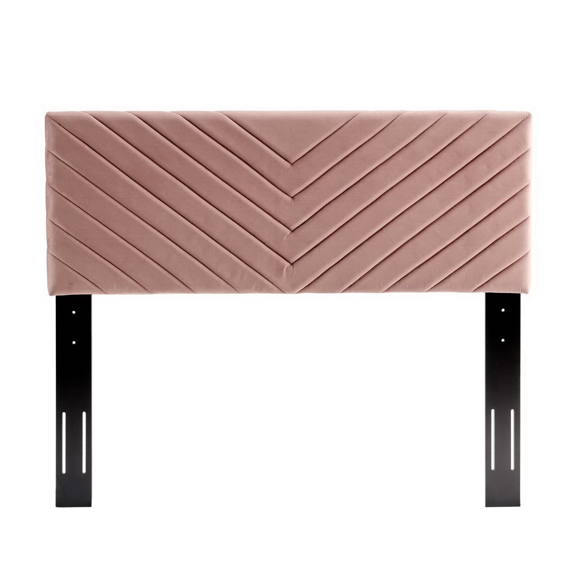 Modway Alyson Angular Channel Tufted Performance Velvet Full / Queen Headboard