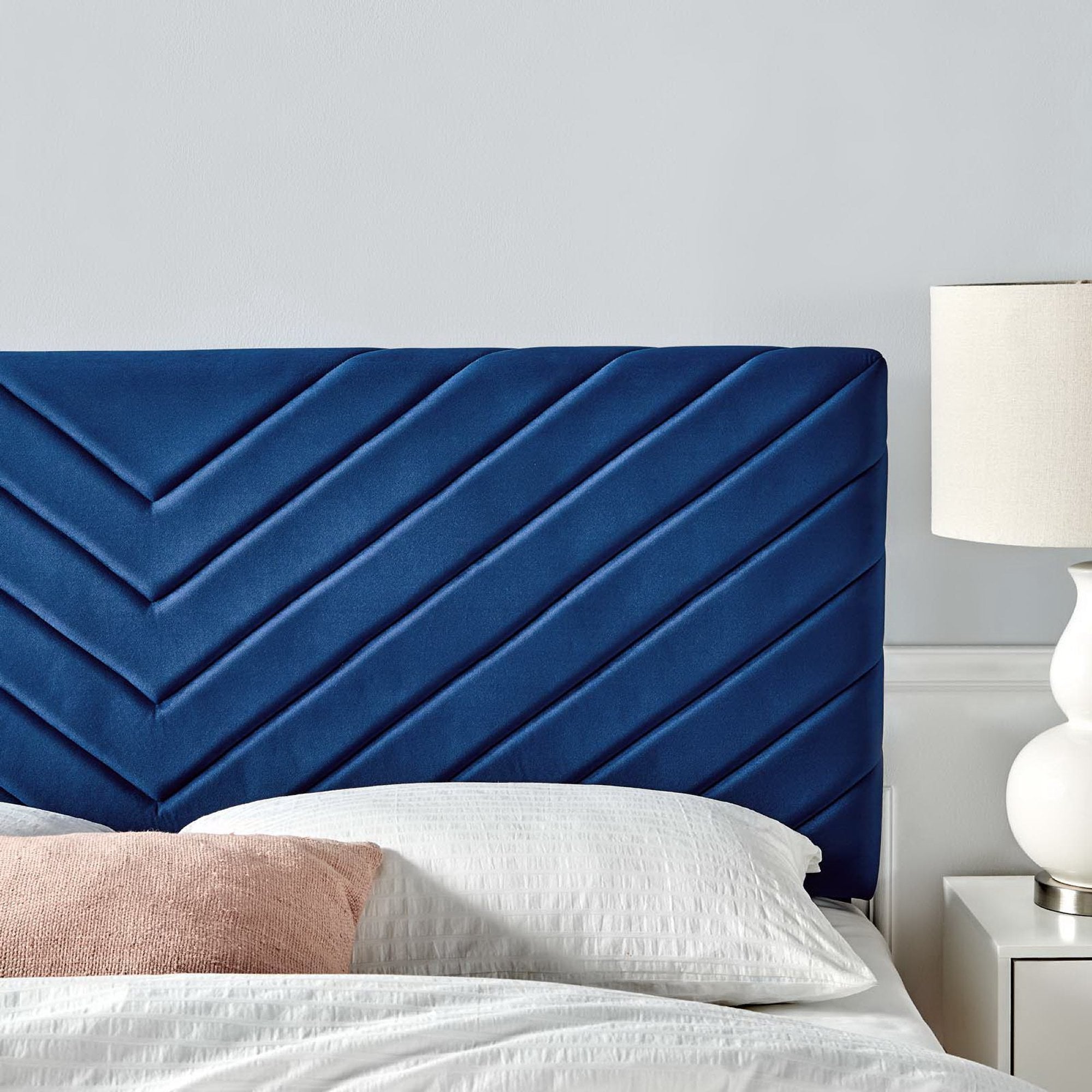 Modway Alyson Angular Channel Tufted Performance Velvet Full / Queen Headboard