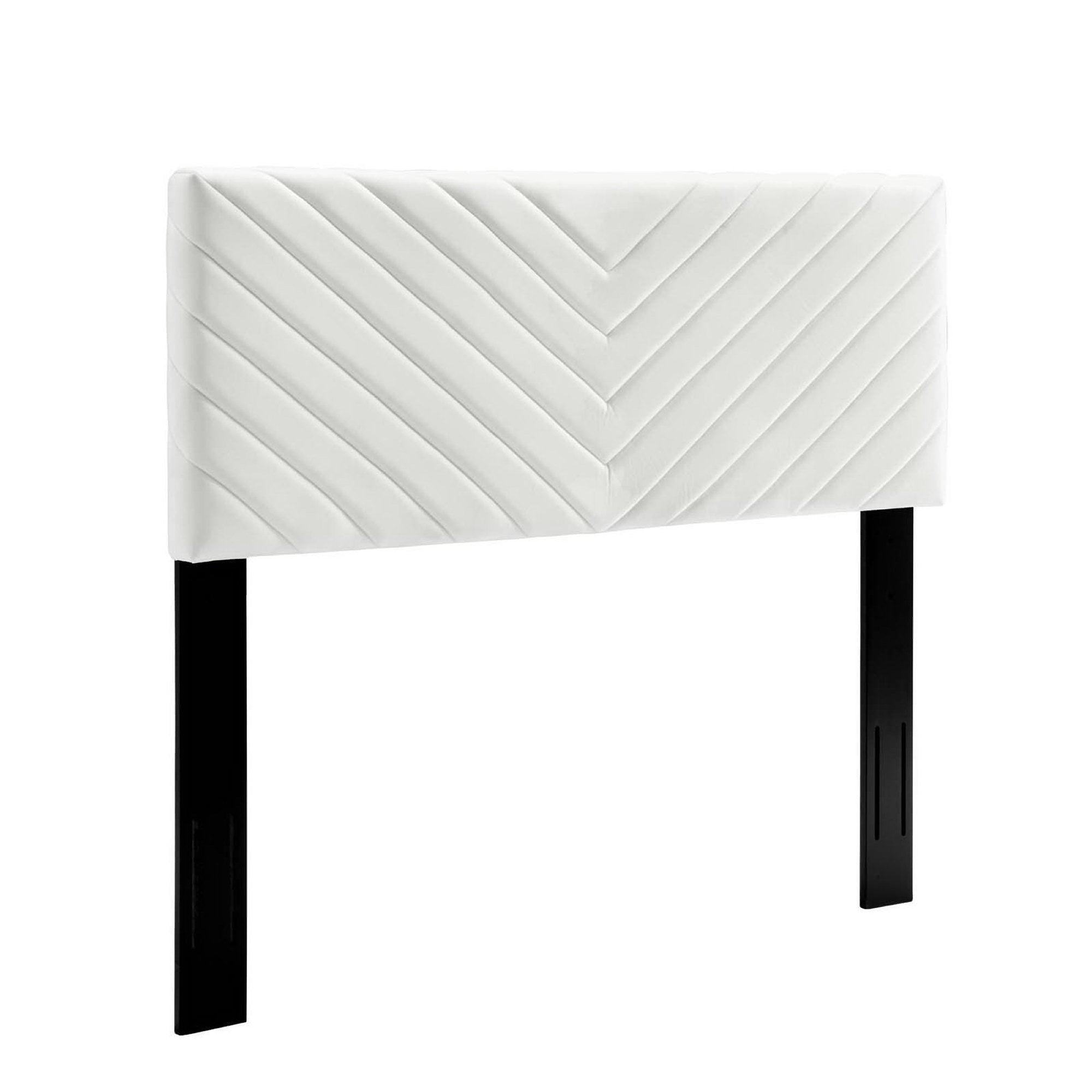 Modway Alyson Angular Channel Tufted Performance Velvet Full / Queen Headboard
