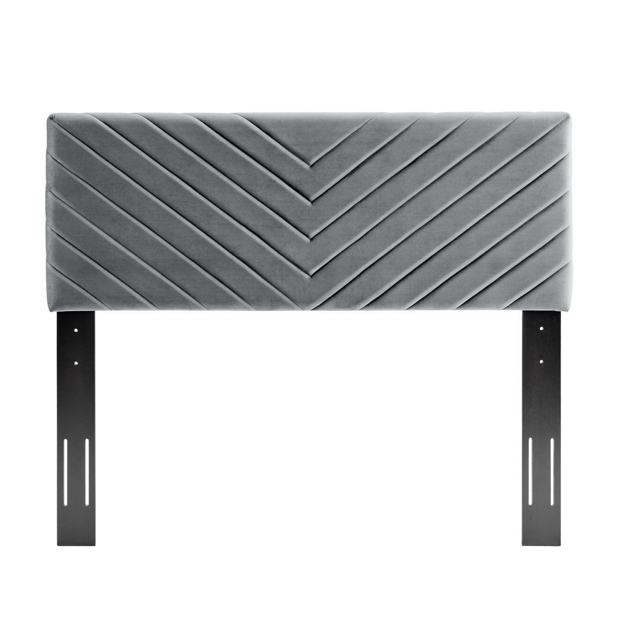 Modway Alyson Angular Channel Tufted Performance Velvet King / California King Headboard