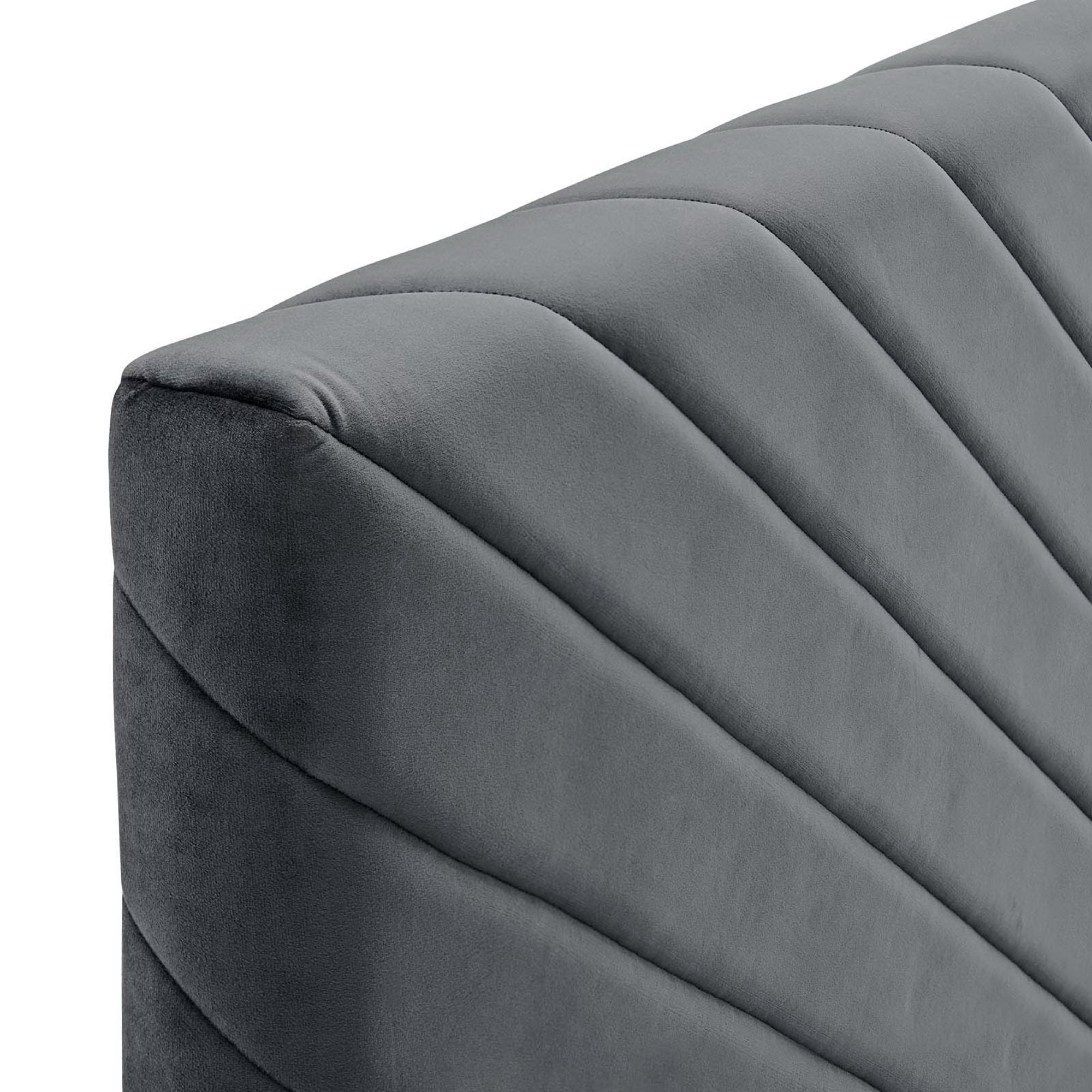 Modway Alyson Angular Channel Tufted Performance Velvet King / California King Headboard