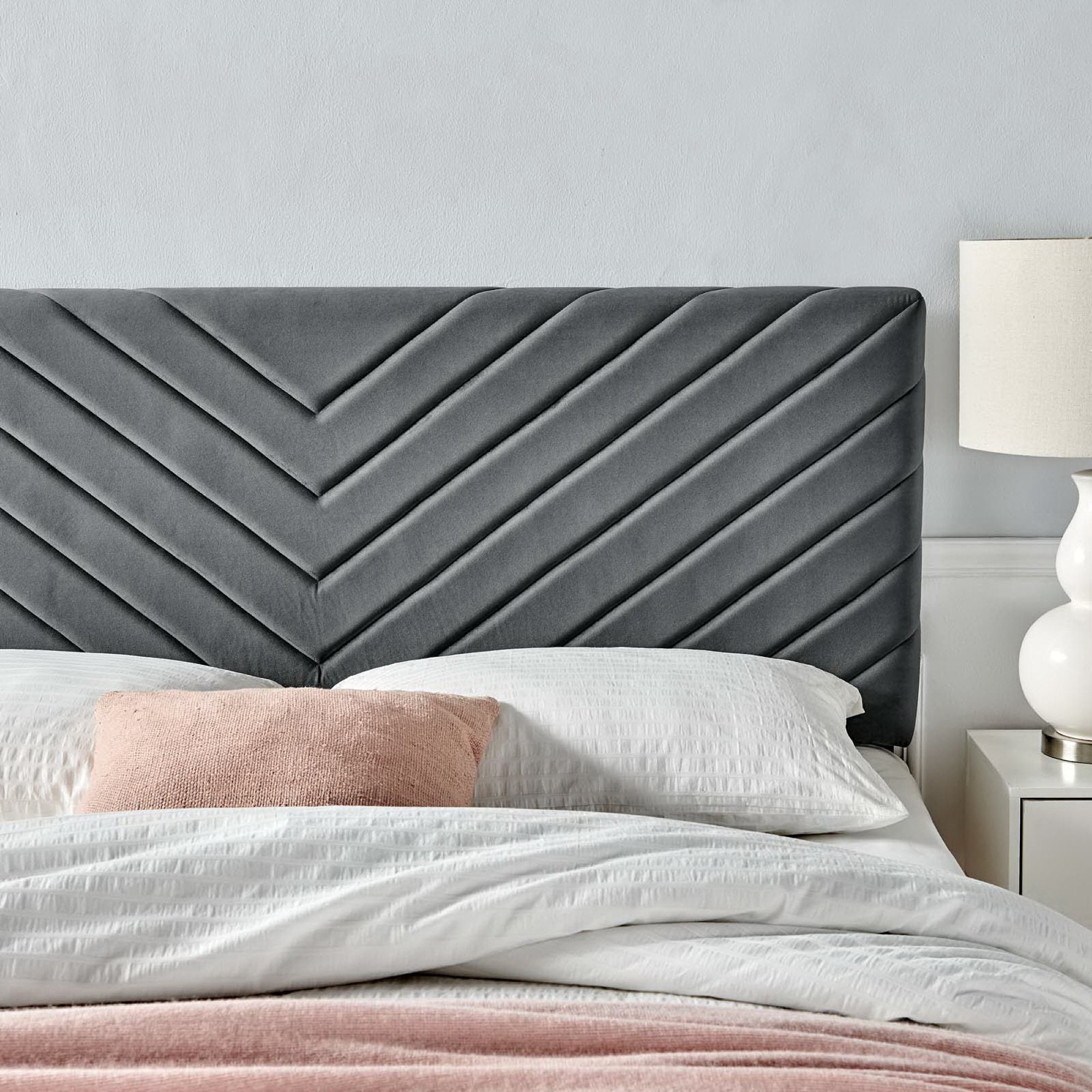 Modway Alyson Angular Channel Tufted Performance Velvet King / California King Headboard