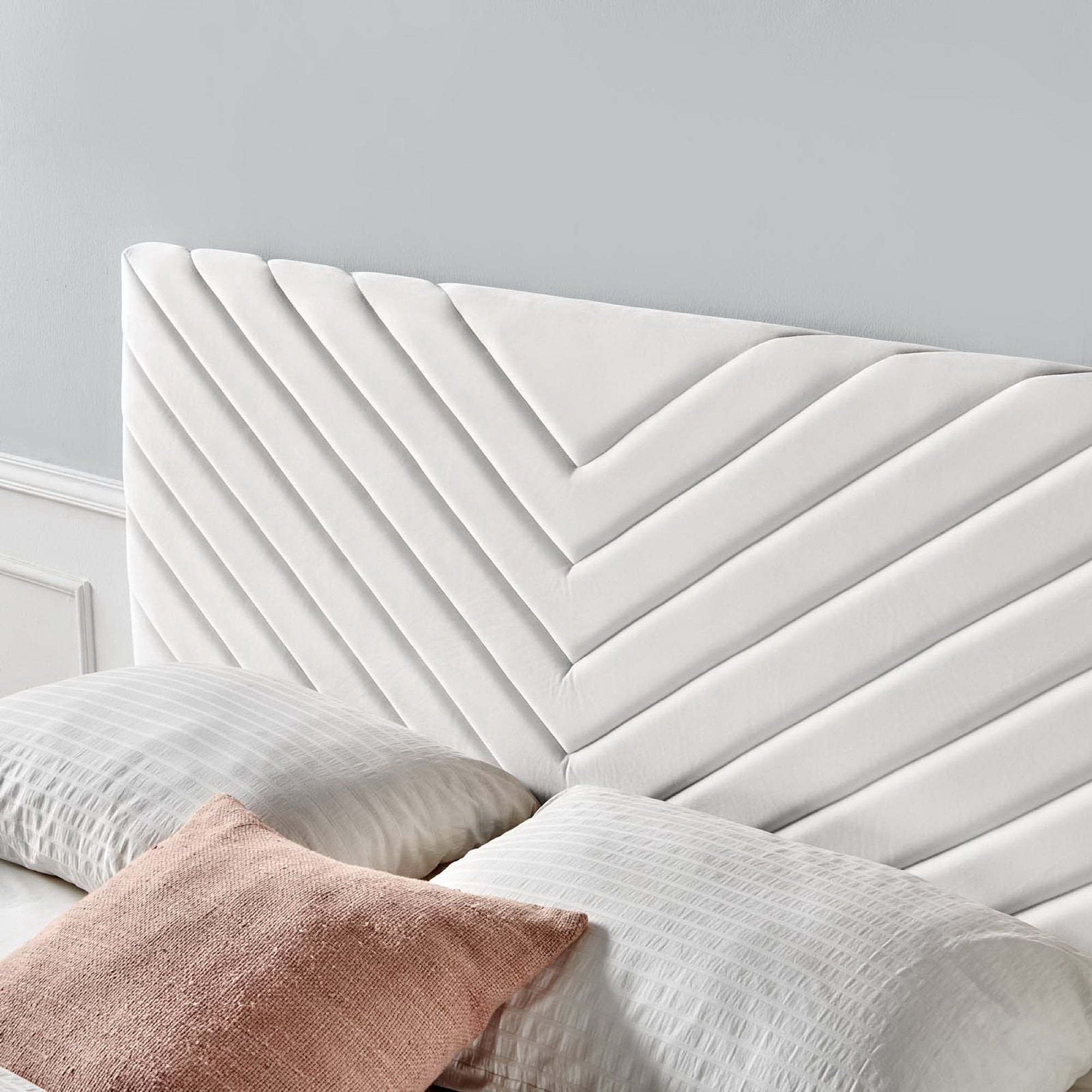 Modway Alyson Angular Channel Tufted Performance Velvet King / California King Headboard