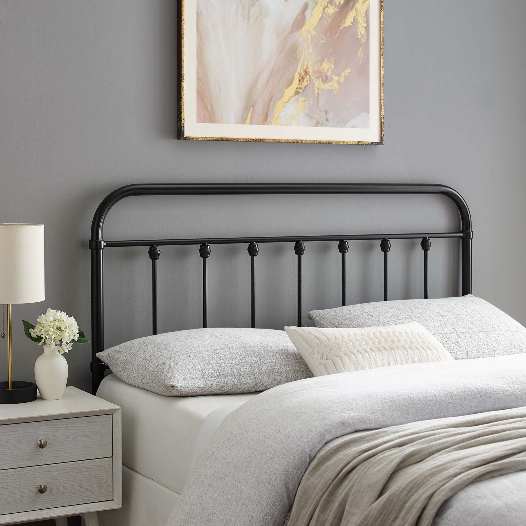 Modway Sage Metal Queen Headboard