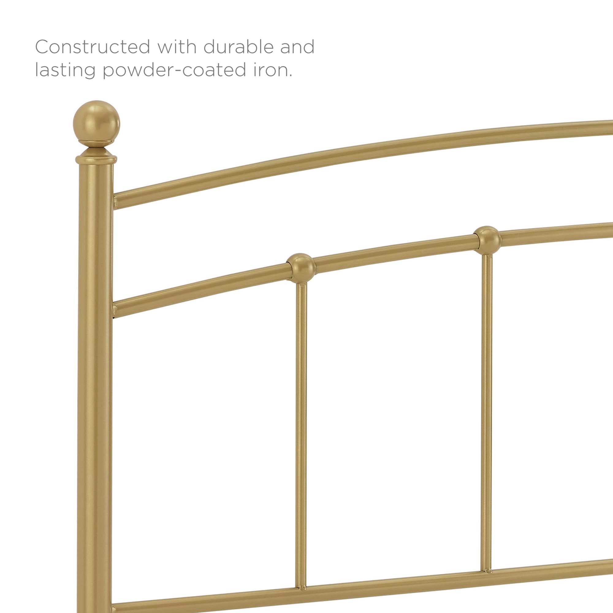 Modway Abigail Metal Twin Headboard