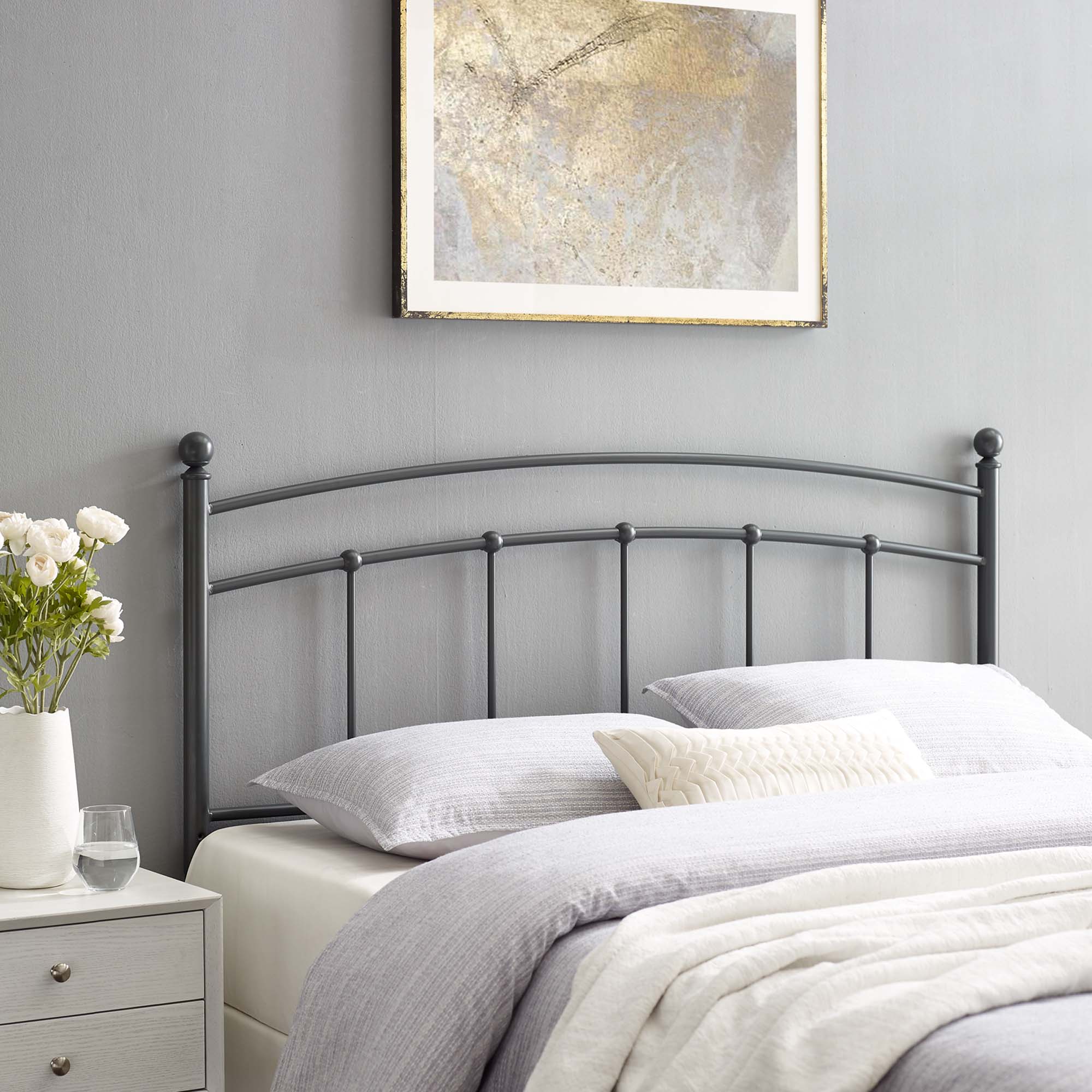 Modway Abigail Metal Full Headboard