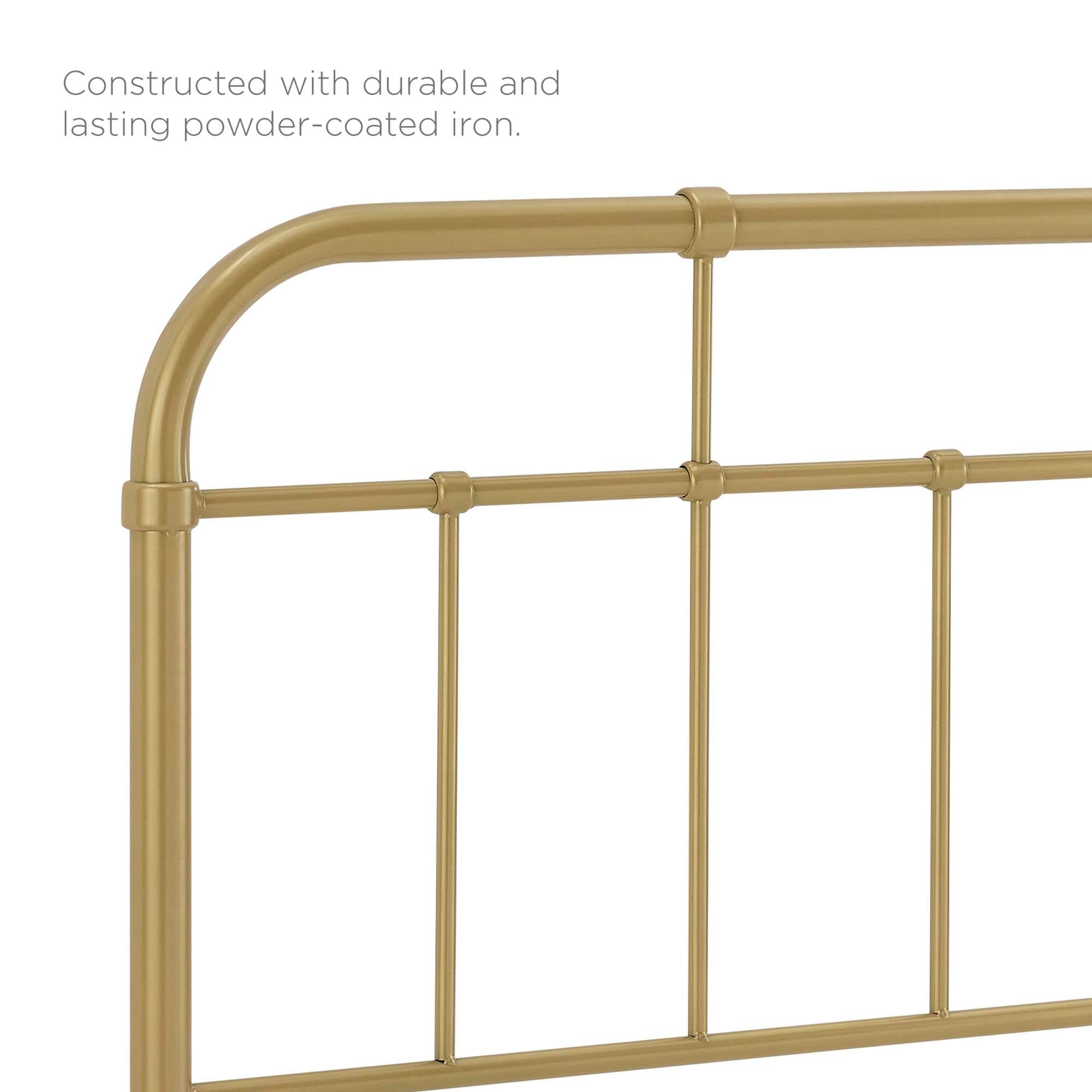 Modway Alessia Metal King Headboard