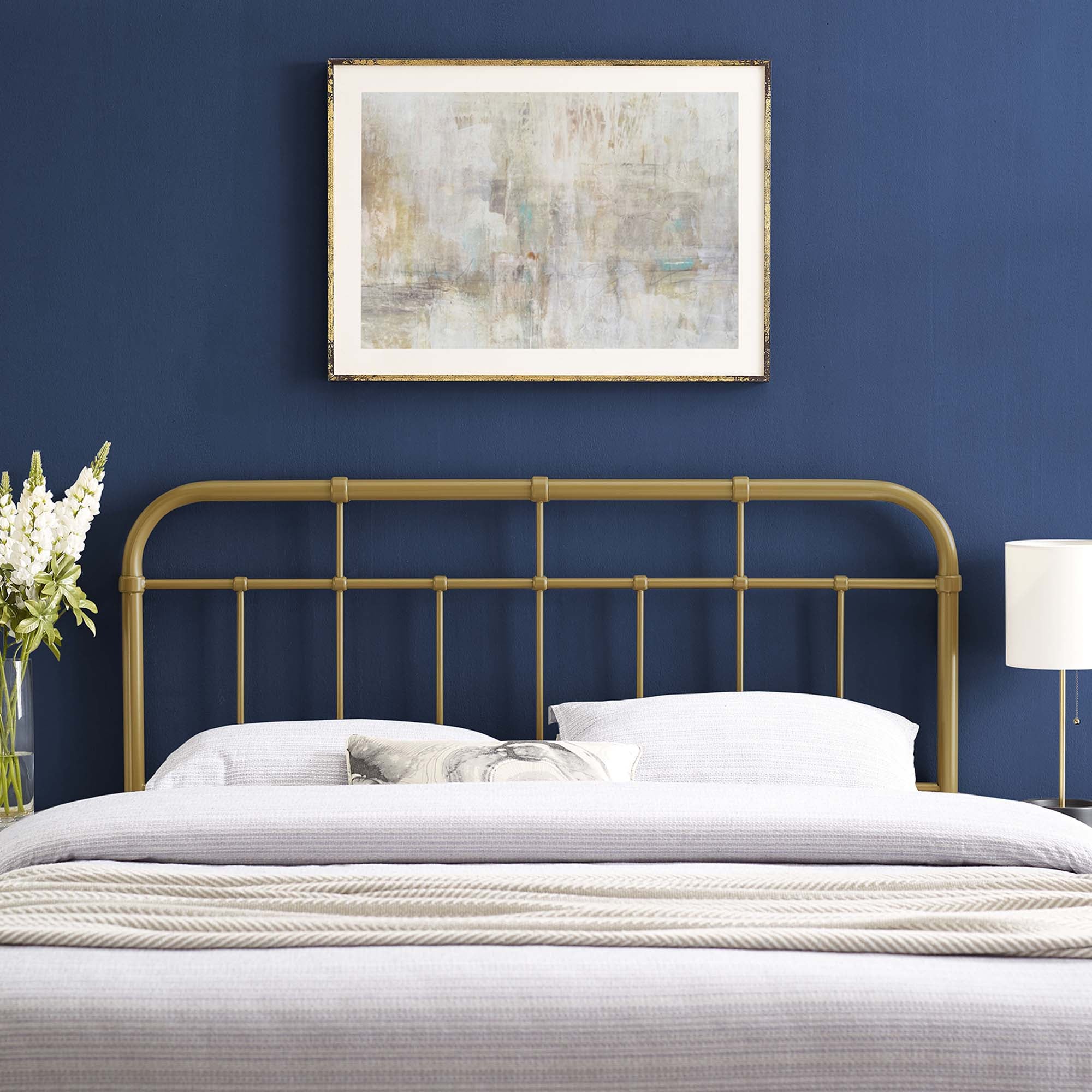 Modway Alessia Metal King Headboard
