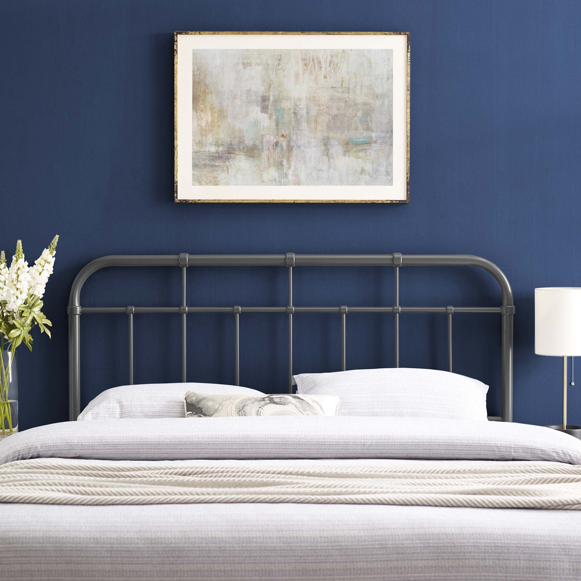 Modway Alessia Metal King Headboard
