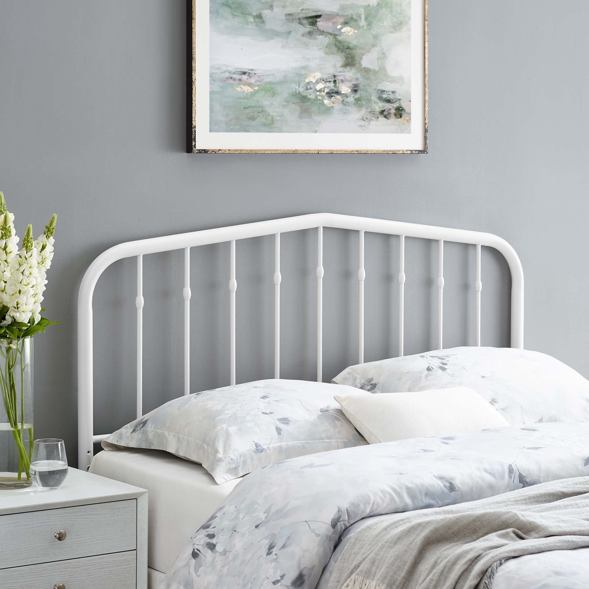 Modway Lennon Metal Twin Headboard