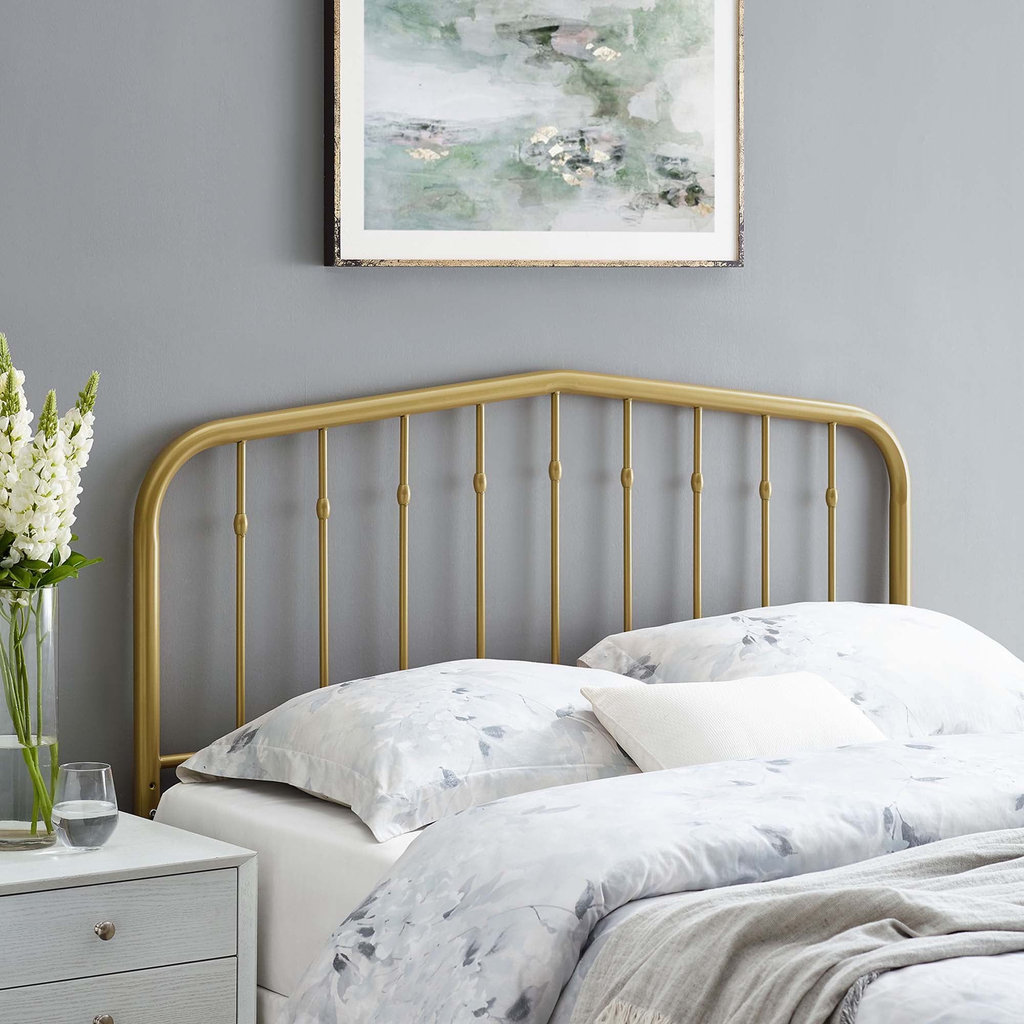 Modway Lennon Metal Full Headboard
