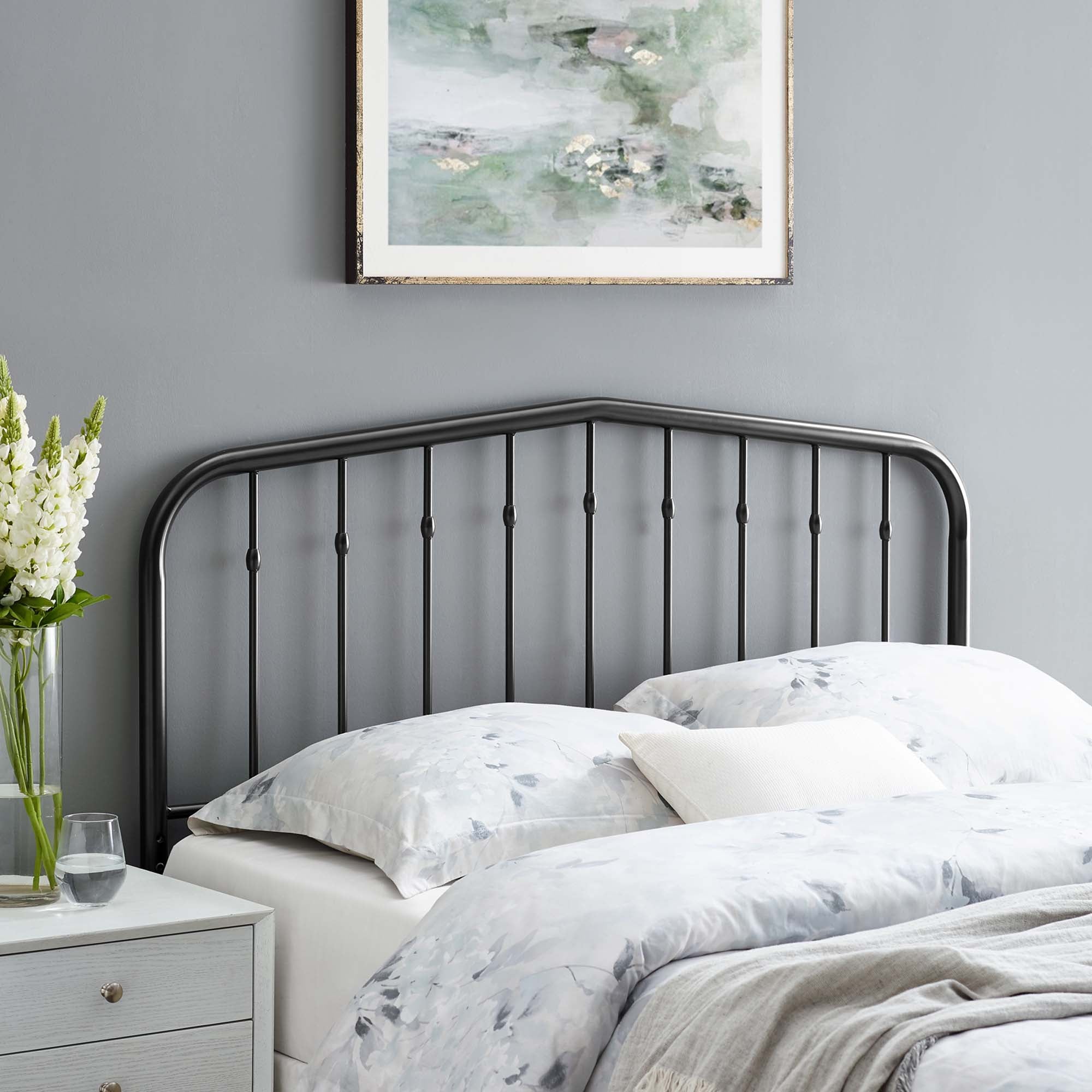 Modway Lennon Metal King Headboard