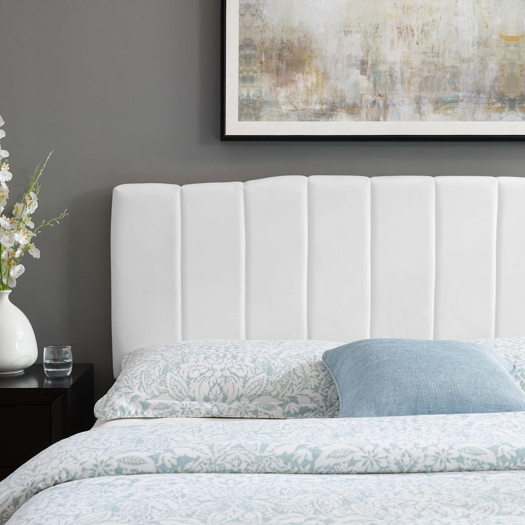 Modway Camilla Channel Tufted Performance Velvet Full/Queen Headboard