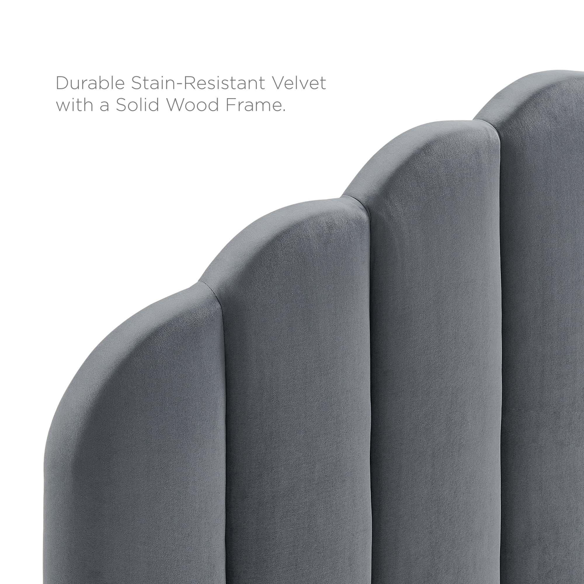 Modway Veronique Performance Velvet Twin Headboard