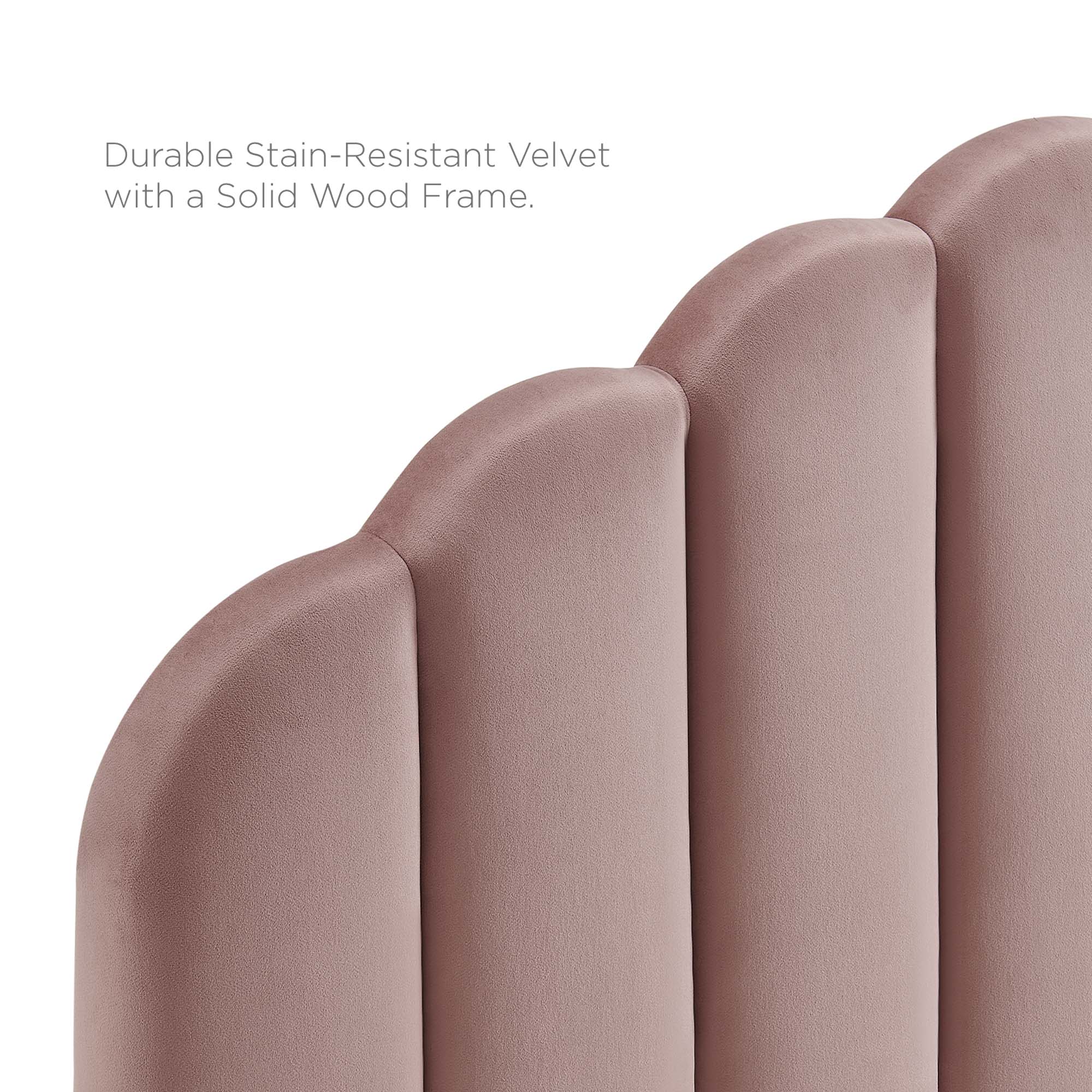 Modway Veronique Performance Velvet Twin Headboard