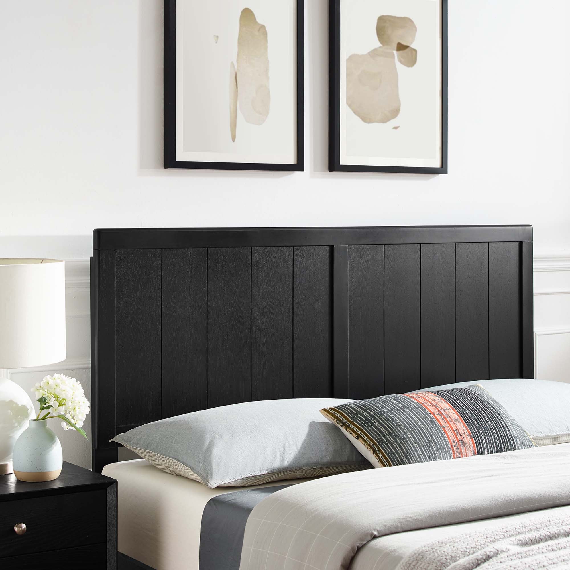 Modway Robbie Wood Twin Headboard