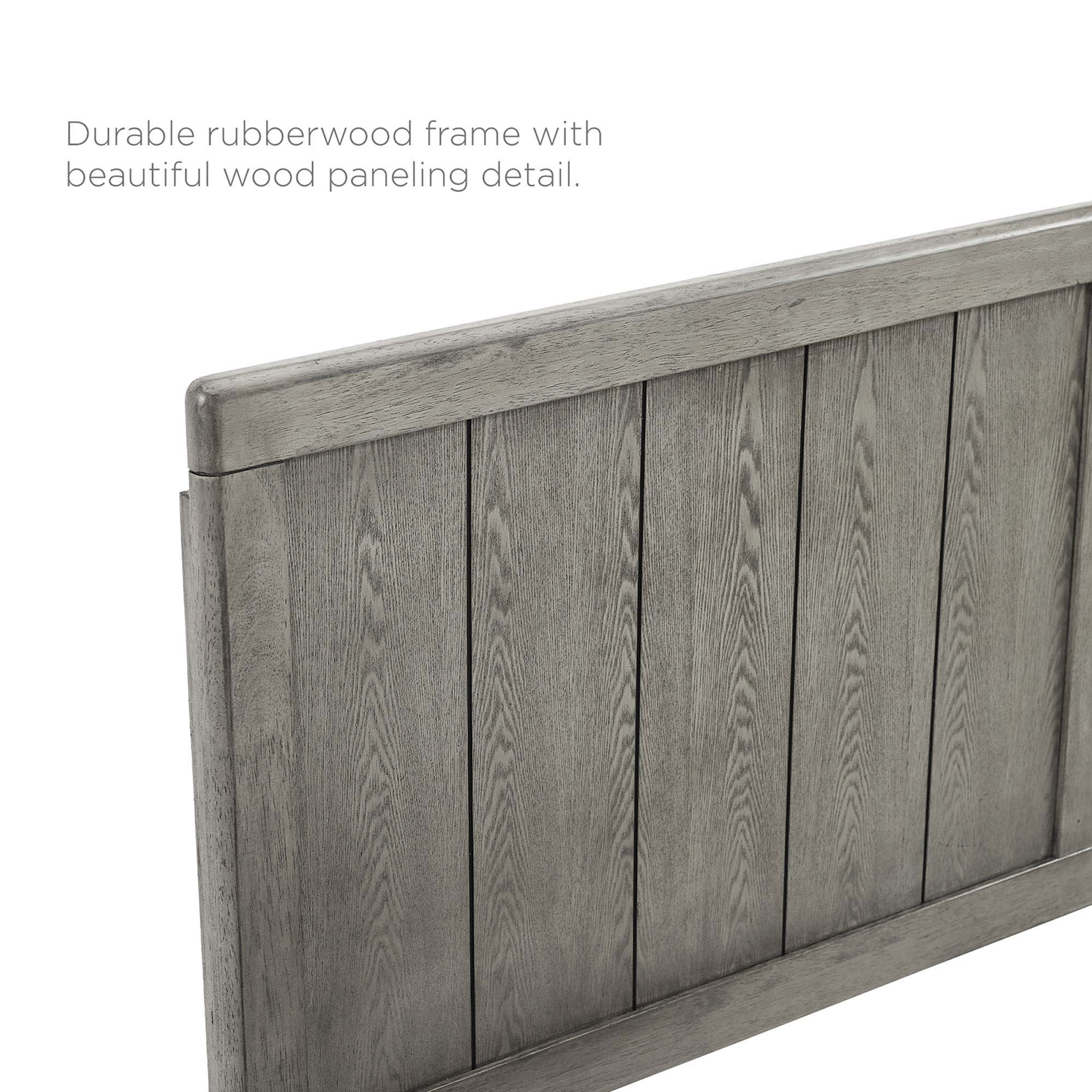 Modway Robbie Wood Twin Headboard