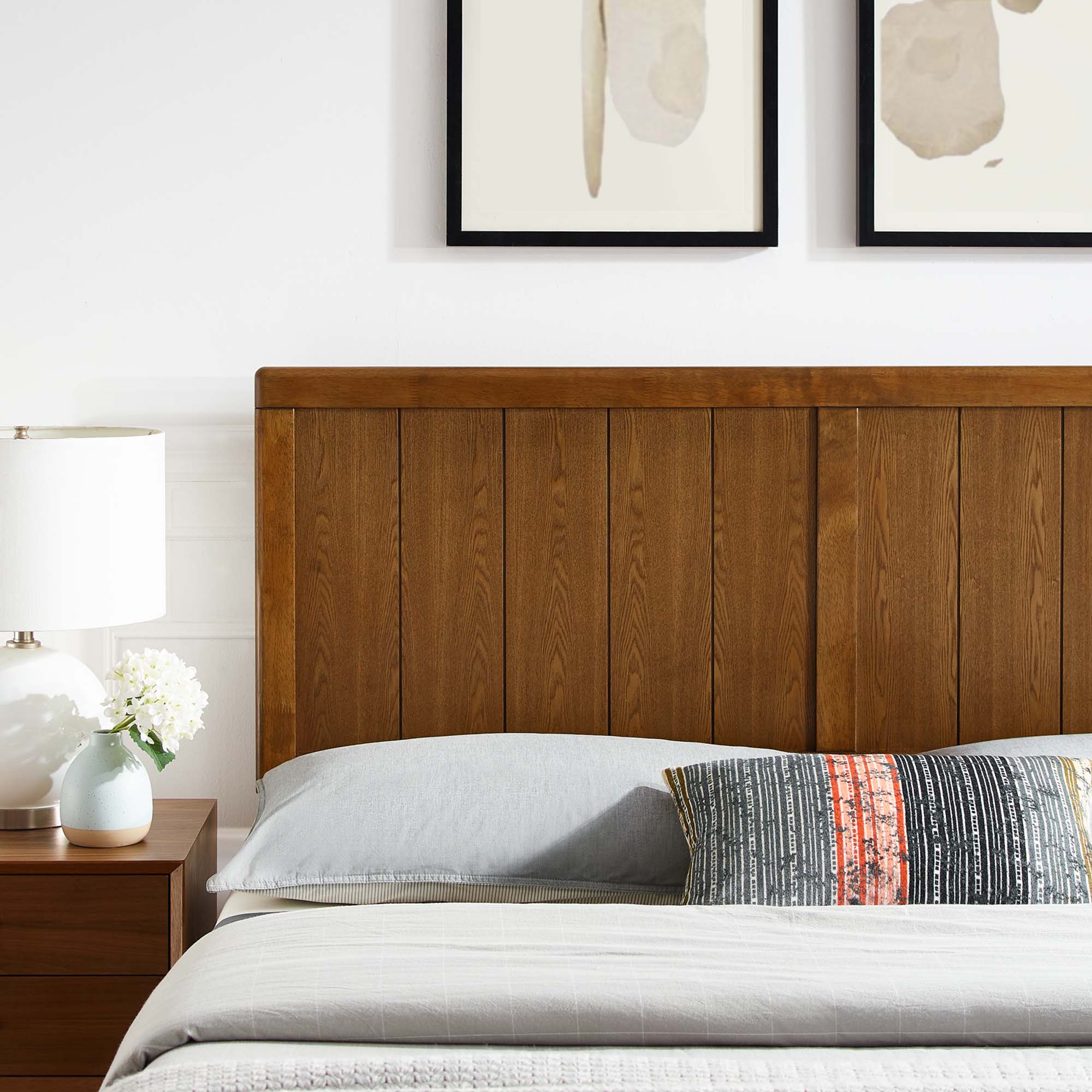 Modway Robbie Wood Twin Headboard