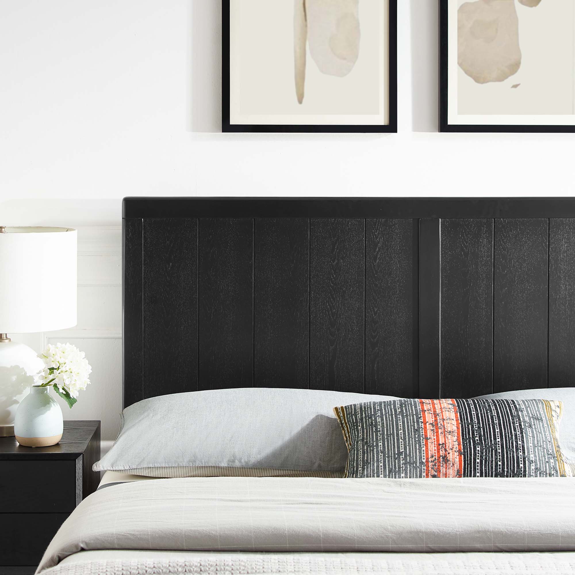 Modway Robbie Wood King Headboard