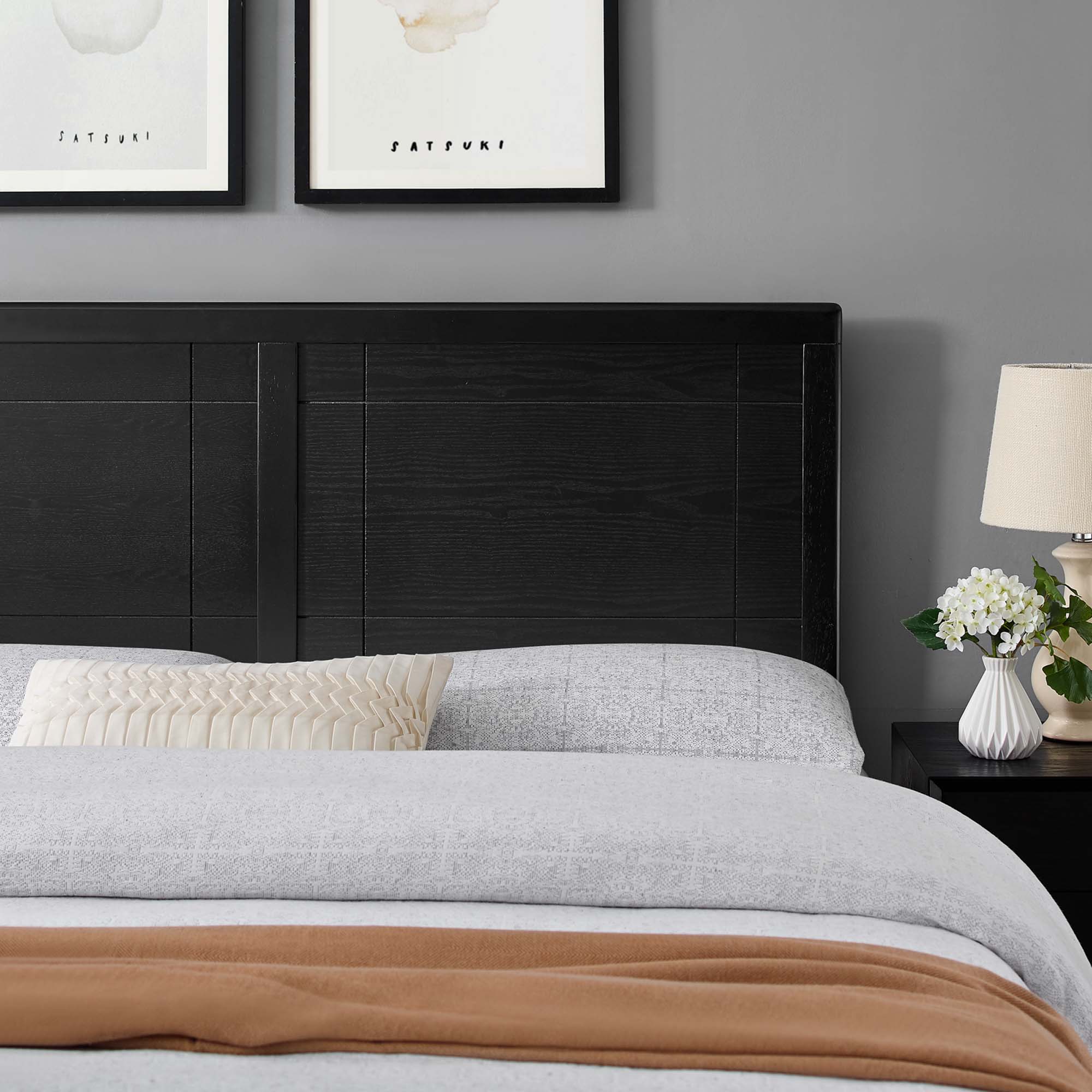 Modway Archie Wood Twin Headboard