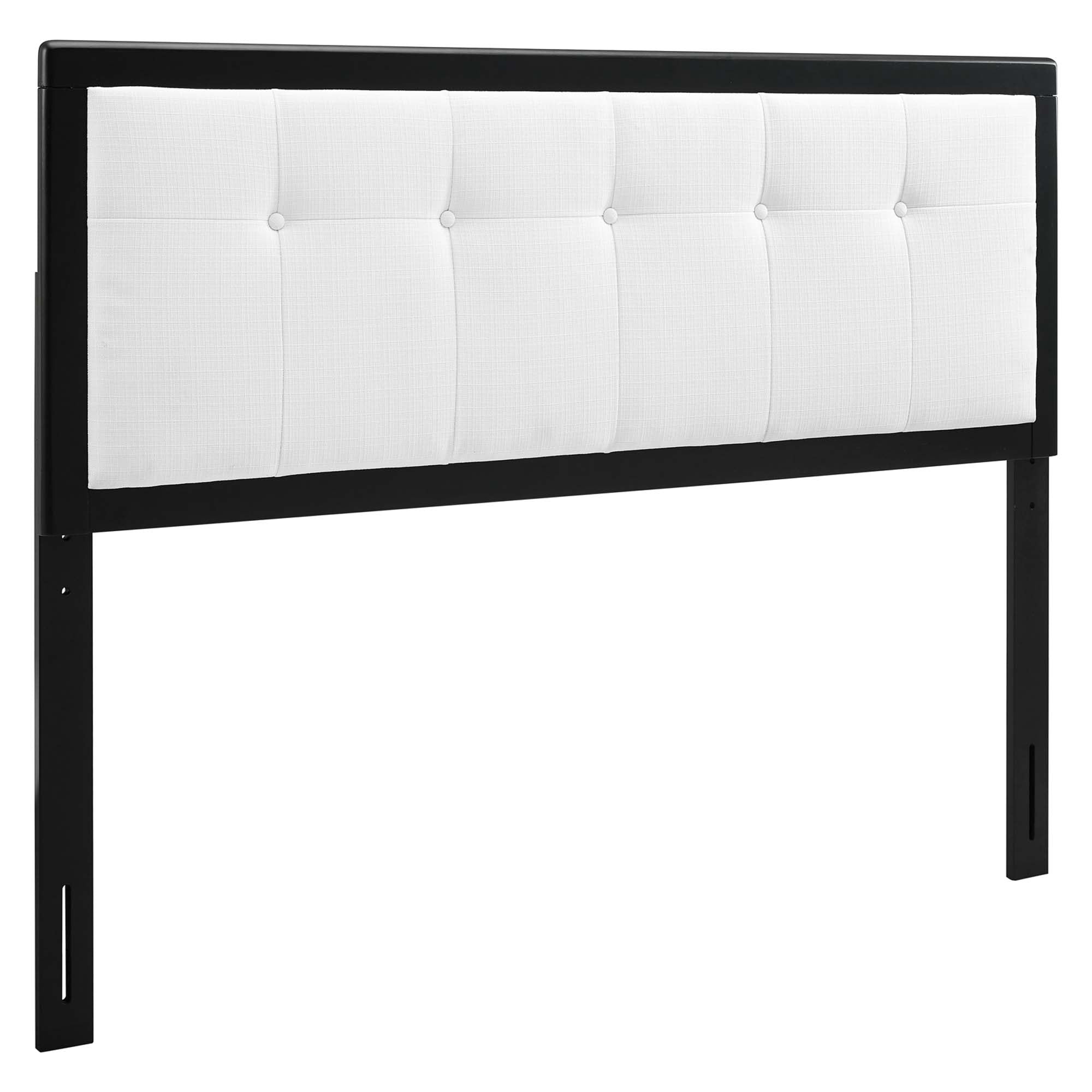 Modway Draper Tufted Fabric and Wood King Headboard