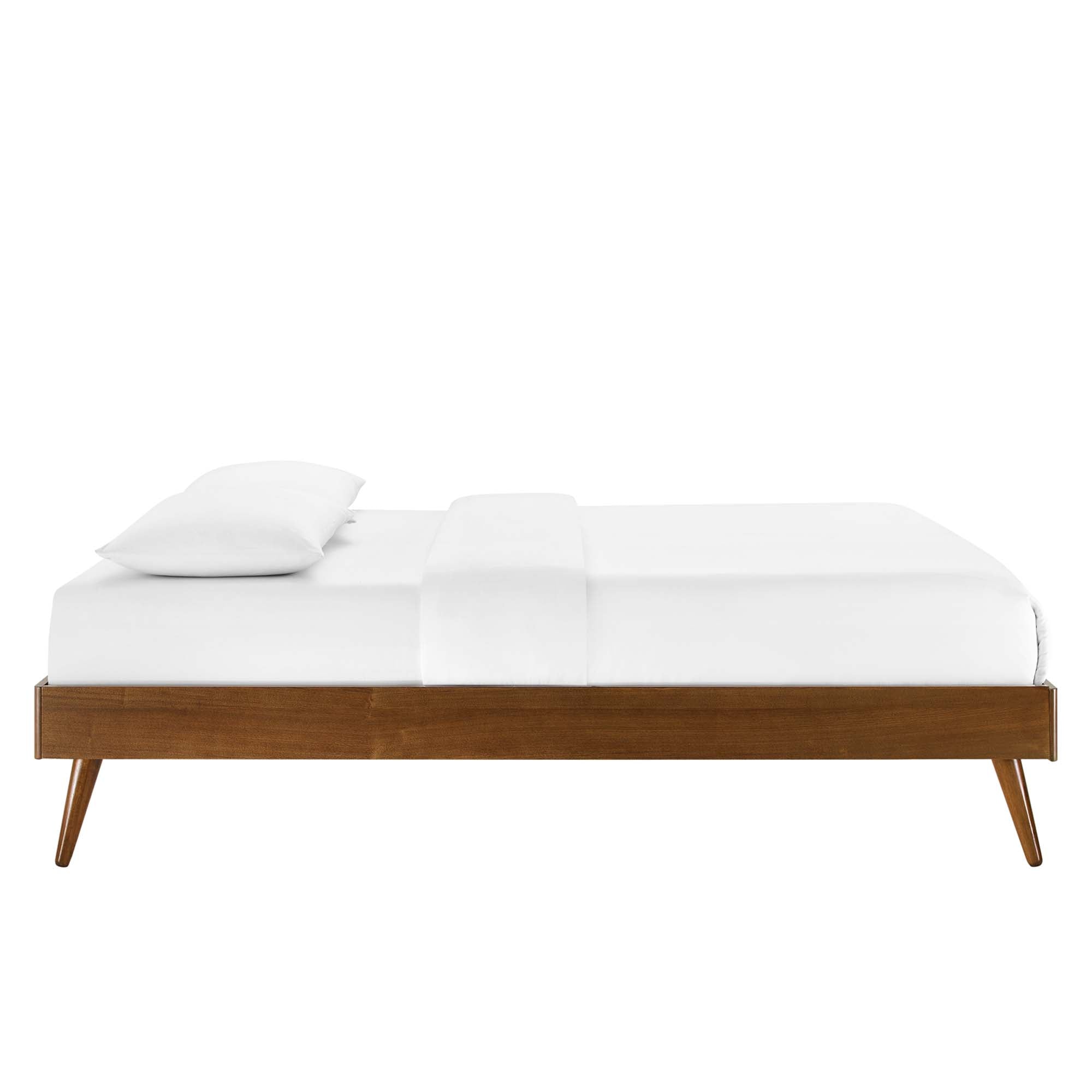 Modway Willow Wood Full Platform Bed With Splayed Legs