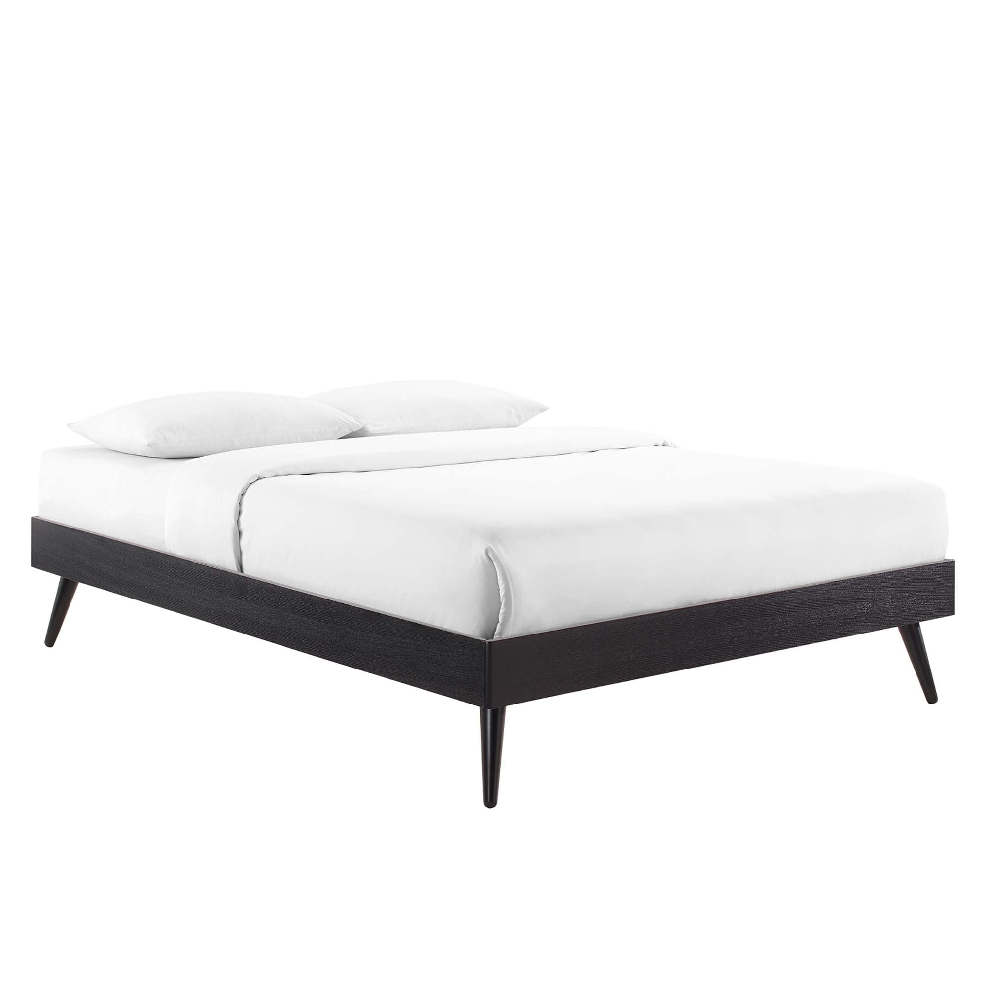 Modway Bridgette Wood Queen Platform Bed With Splayed Legs