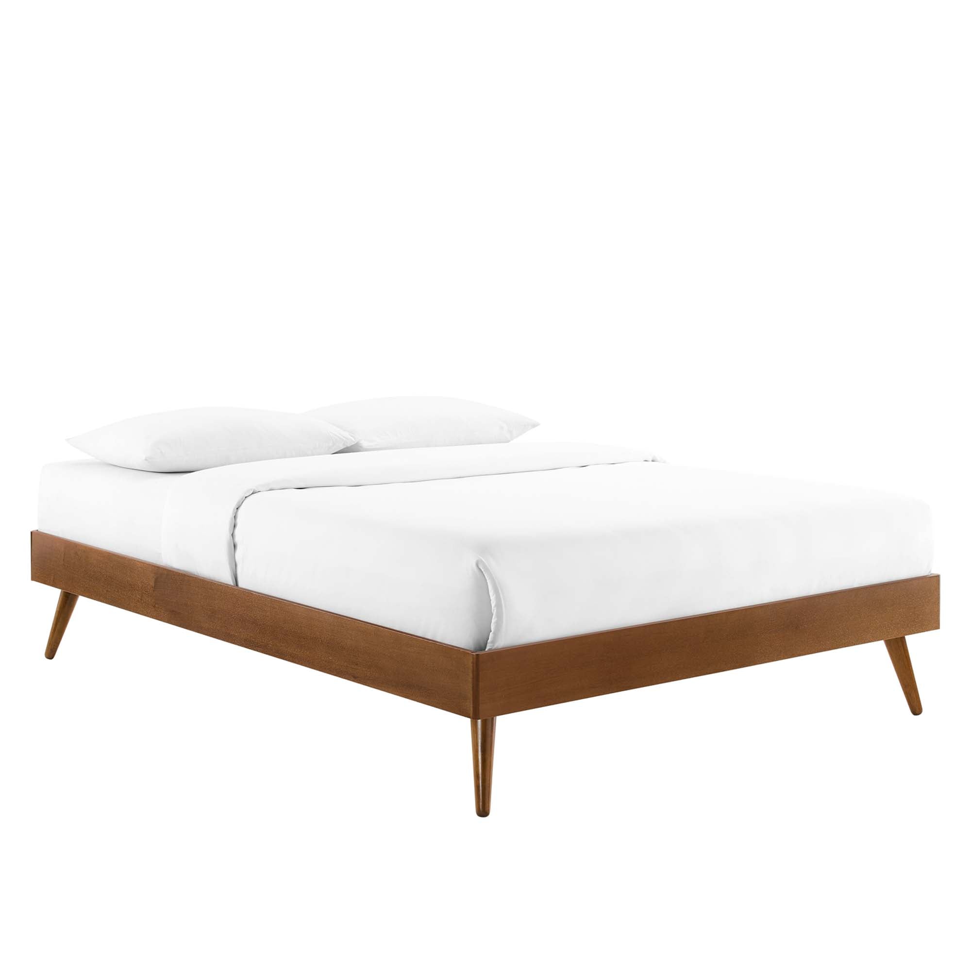 Modway Bridgette Wood Queen Platform Bed With Splayed Legs